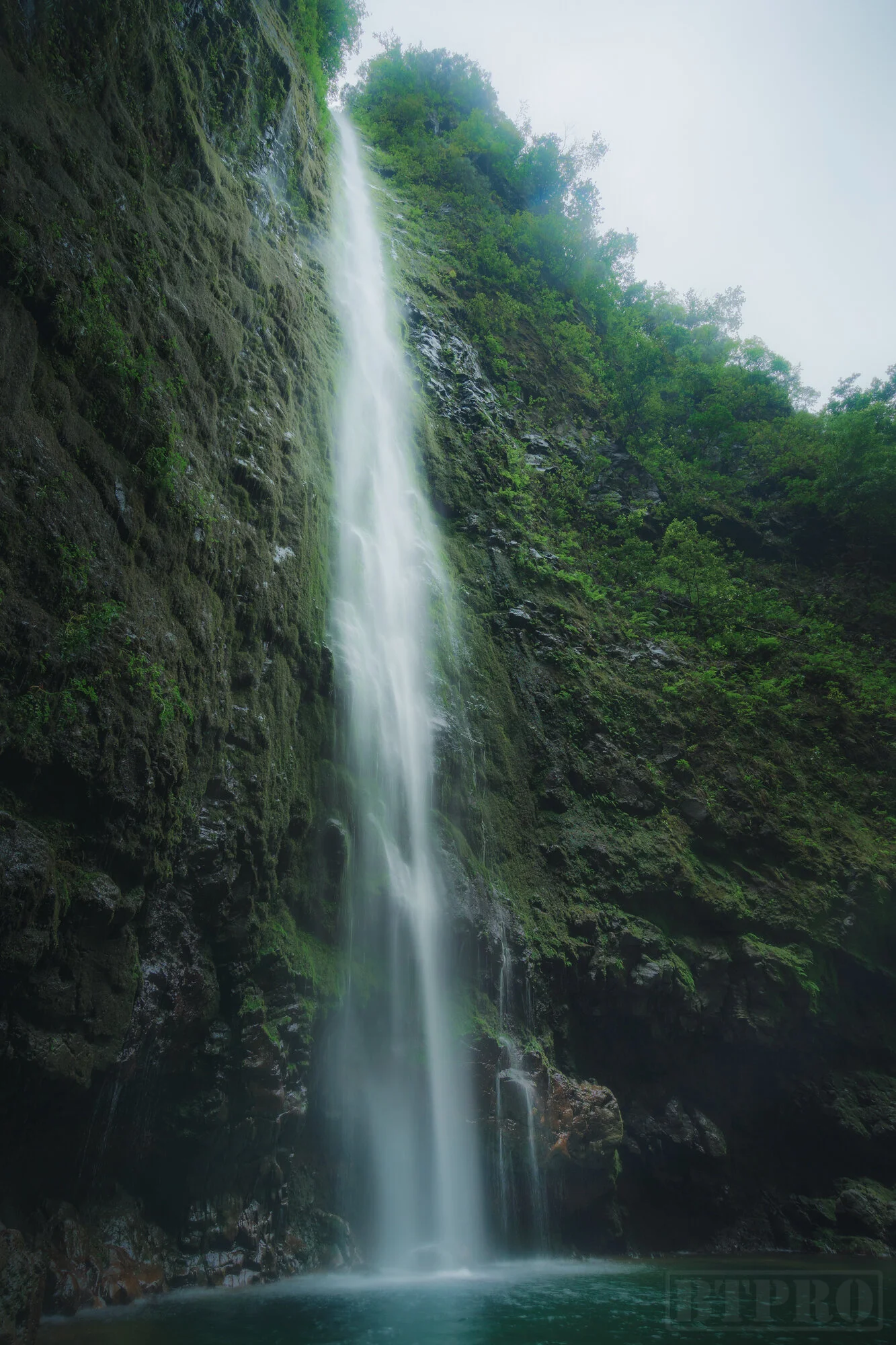 Main Waterfall of Caldeirao Verde