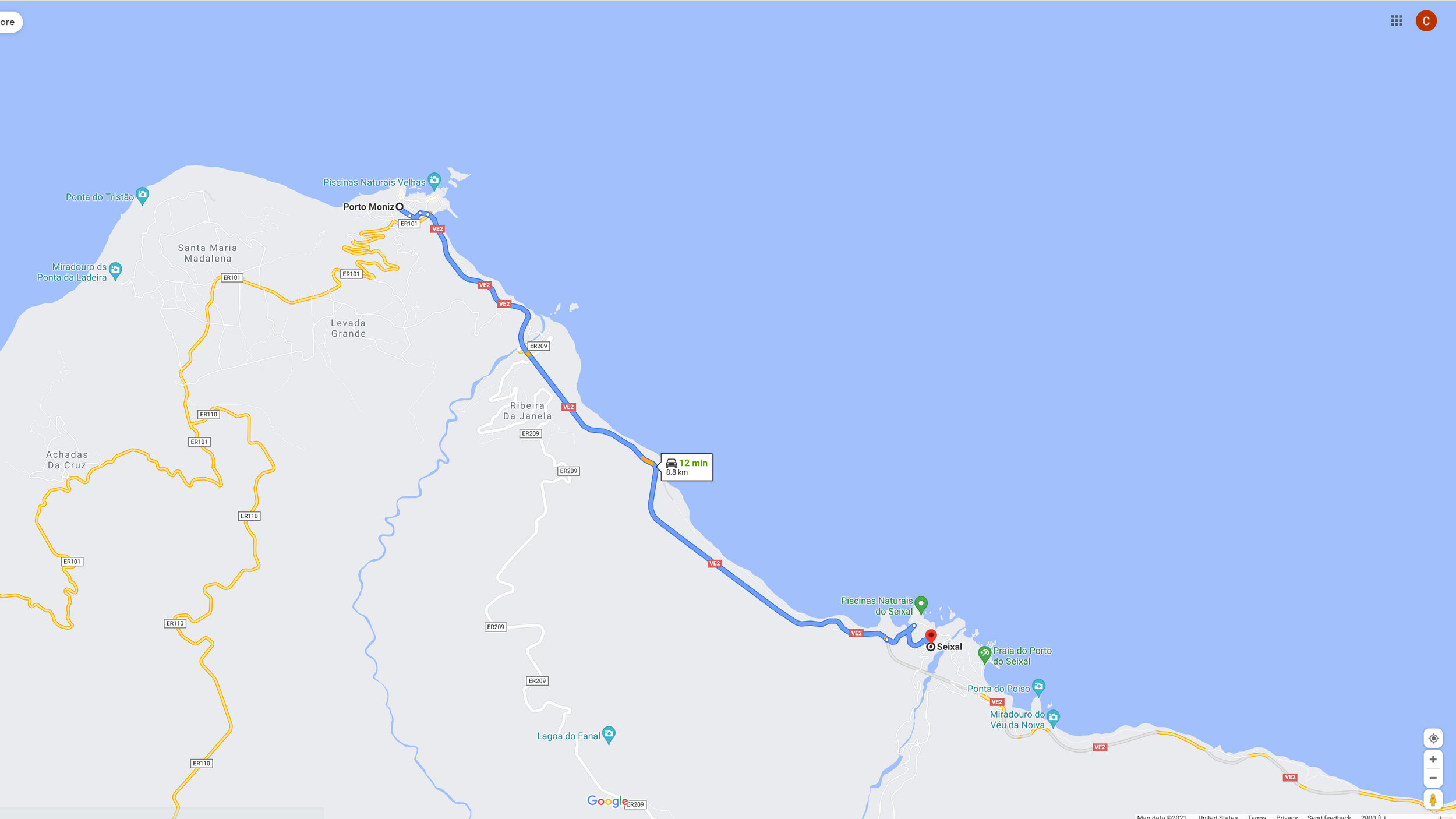Seixal Map