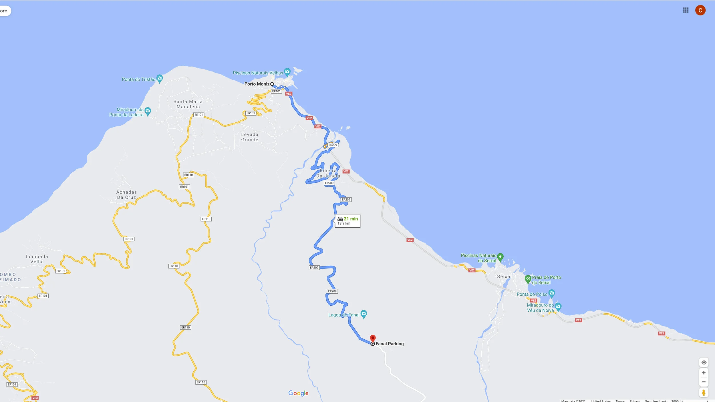 Fanal Map