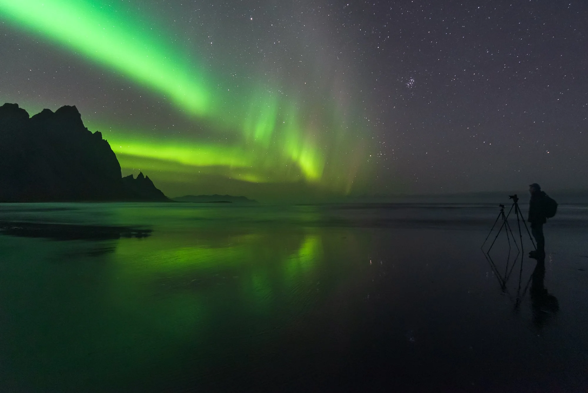 Iceland Aurora Selfie