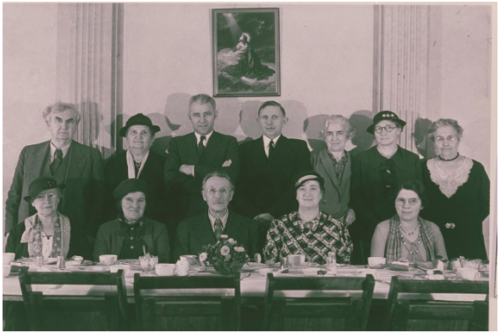 The Board of Presidents at work - 1934