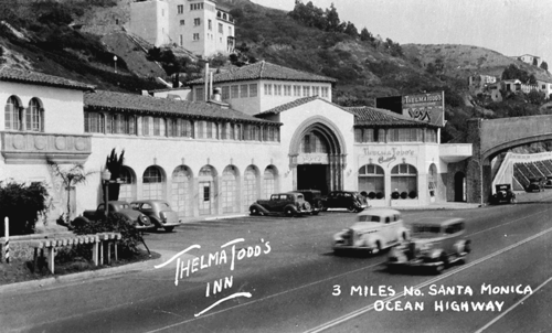 Early post Card of Thelma Todd’s Inn Young Family Collection