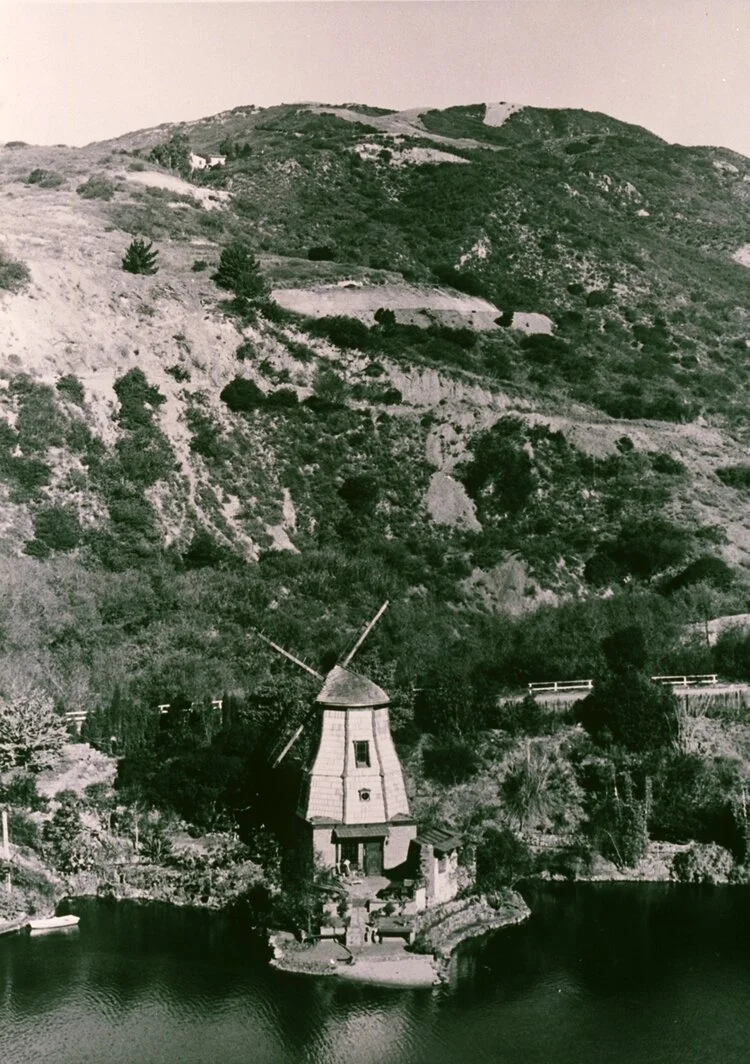 Early image of Lake Santa Ynez Young Family Collection