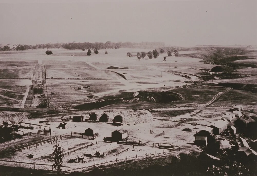 Image from Peace Hill – Monument and Via de la Paz; 1923 Grading Camp Zola Clearwater Collection