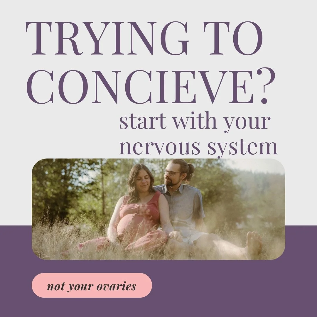 If you&rsquo;ve been on a fertility journey tracking ovulation, monitoring hormone levels, and doing everything &ldquo;right&rdquo; but still struggling to conceive, this one&rsquo;s for you.

Your nervous system is the master controller of everythin