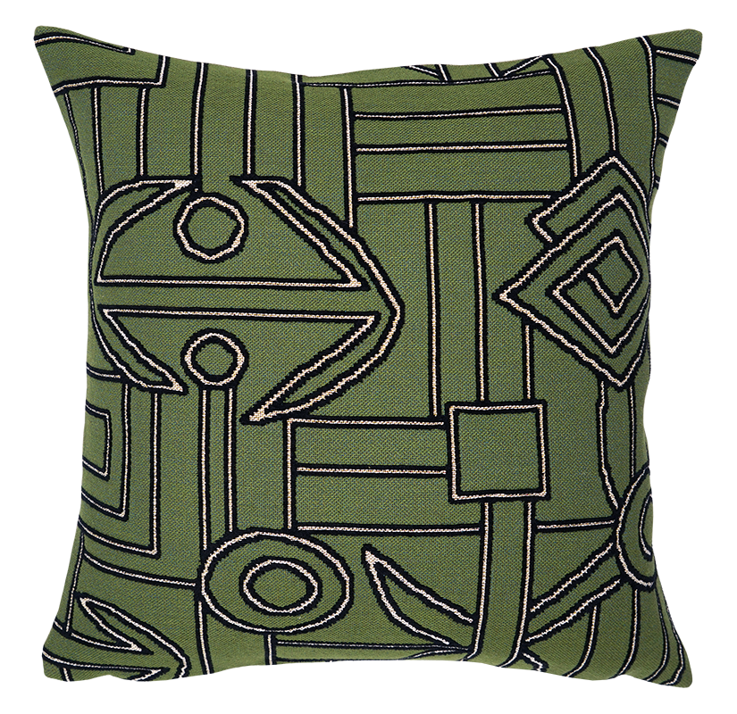 11238 45 50 Coussin Djembe vert 45x45 Jules Pansu br.png