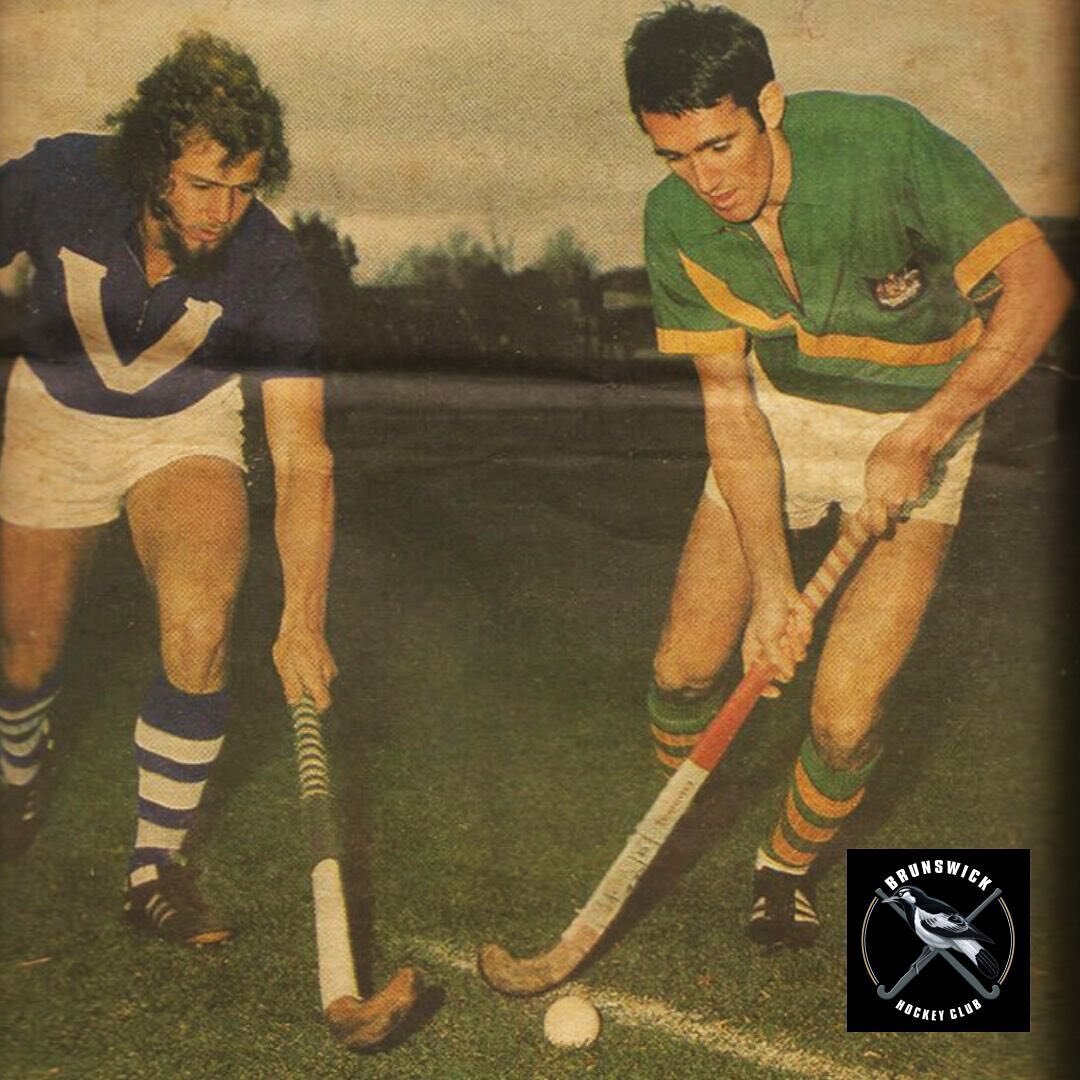 Peter &lsquo;Sludge&rsquo; Liversidge is a legend among the Brunswick Hockey Club 💪💪 From the 70s to the 90s - Sludge played a whopping (estimated) 360 games for Brunswick along with his 100 games as a junior 😱🤩 After representing Victoria as bot