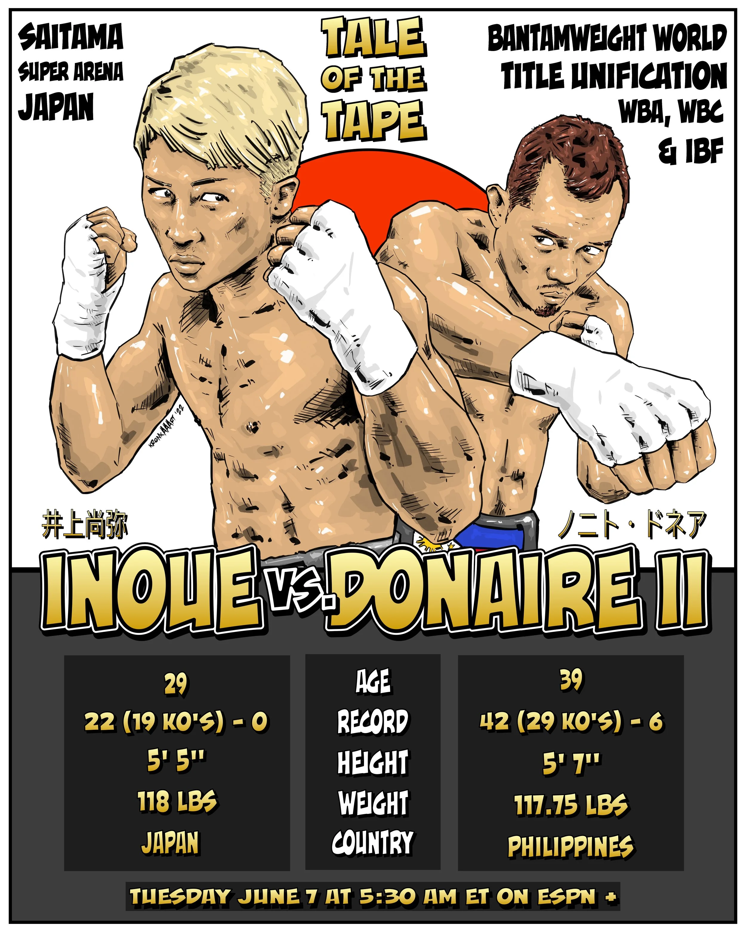 Inoue vs. Donaire 2 — kronkAAArt