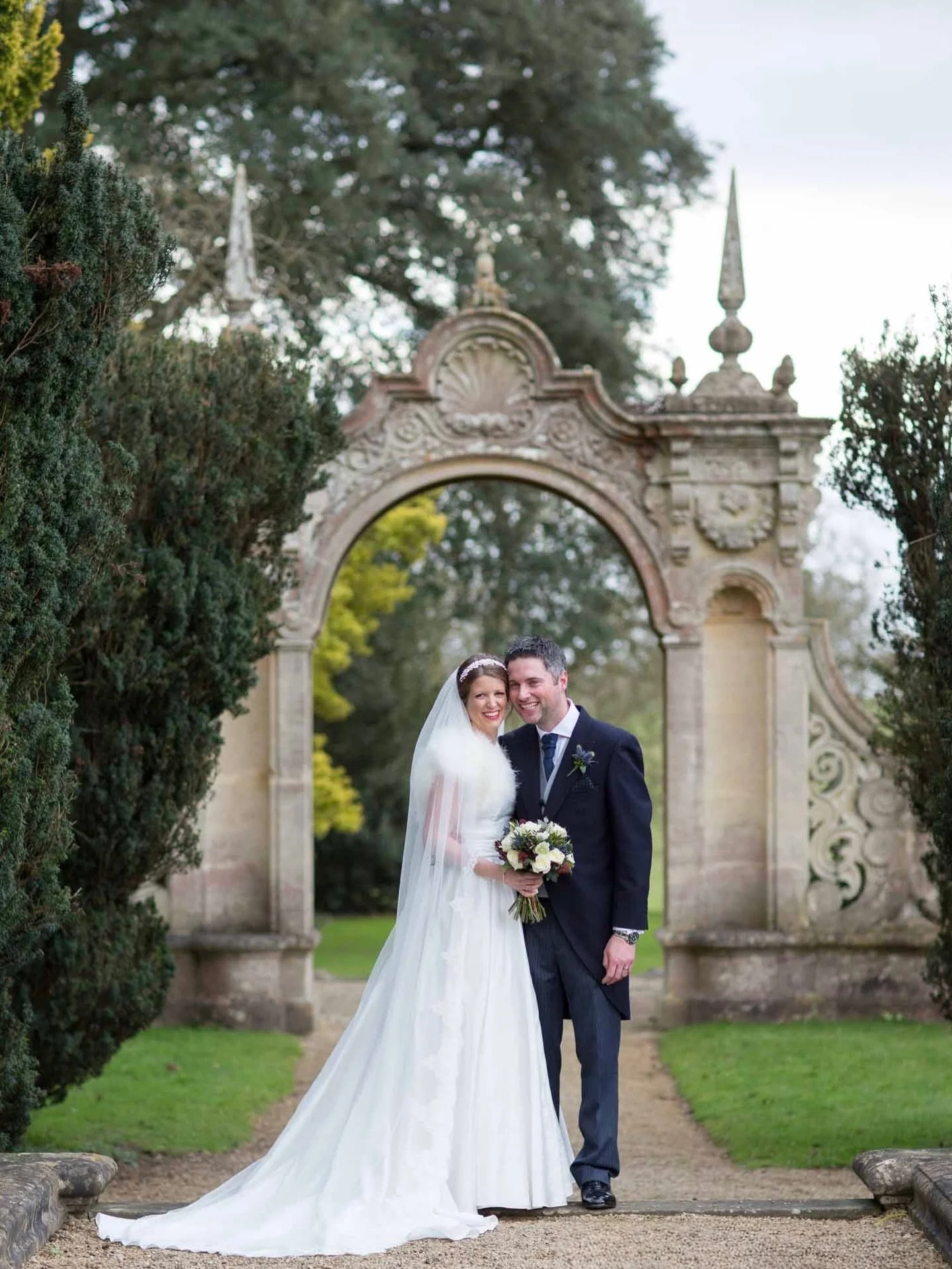CHRISTMAS WEDDING 
Happy Anniversary R&amp;J, who married 11 years ago today in the Cotswolds 
Wedding Planner: @plannedforperfection 
Photographer: @nikkikirkphotography 
Venue: @westonbirthouse
#christmaswedding #christmasweddings #festivewedding #