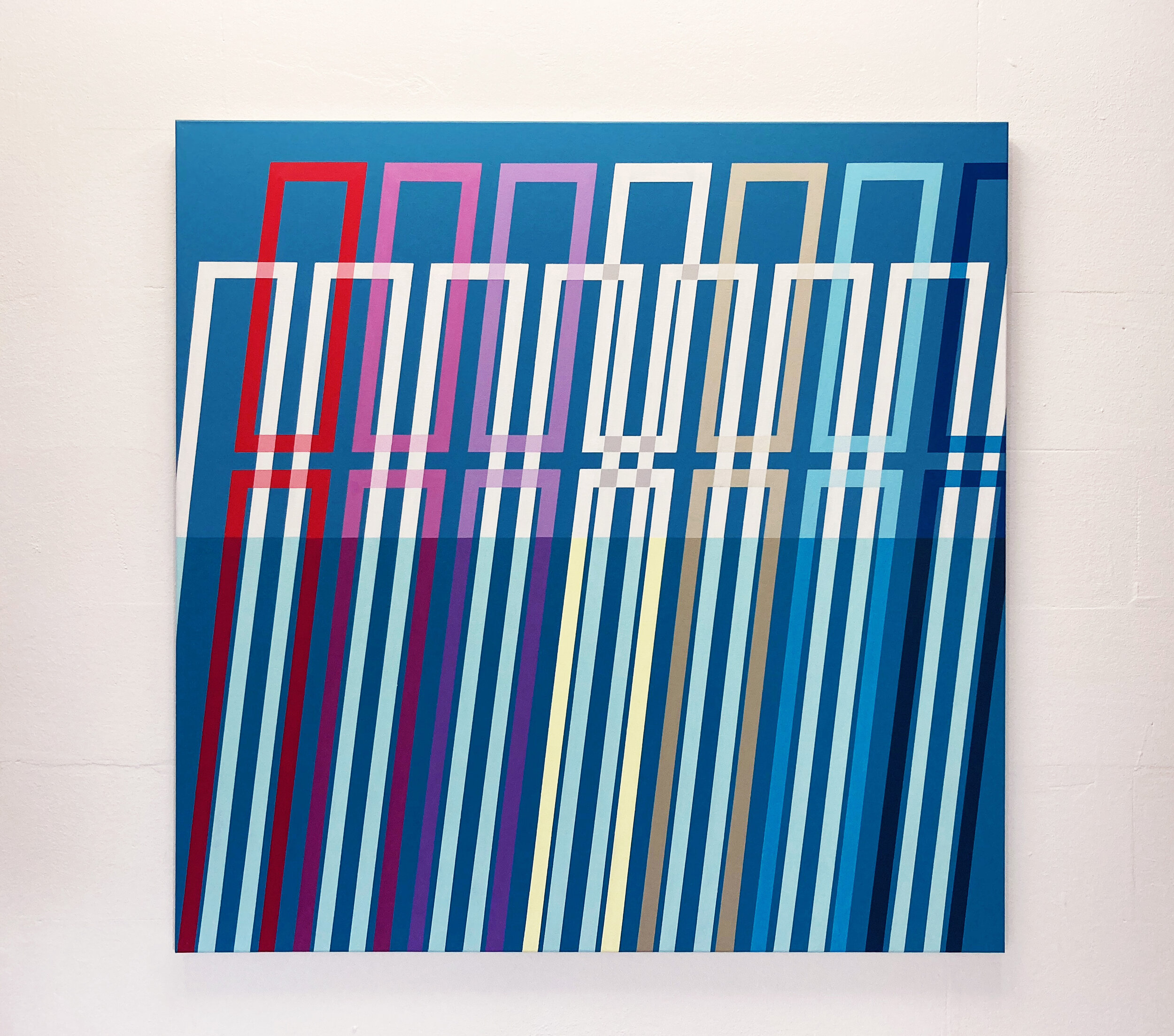 Untitled Acrylic on canvas 130 x 130 cm 2014