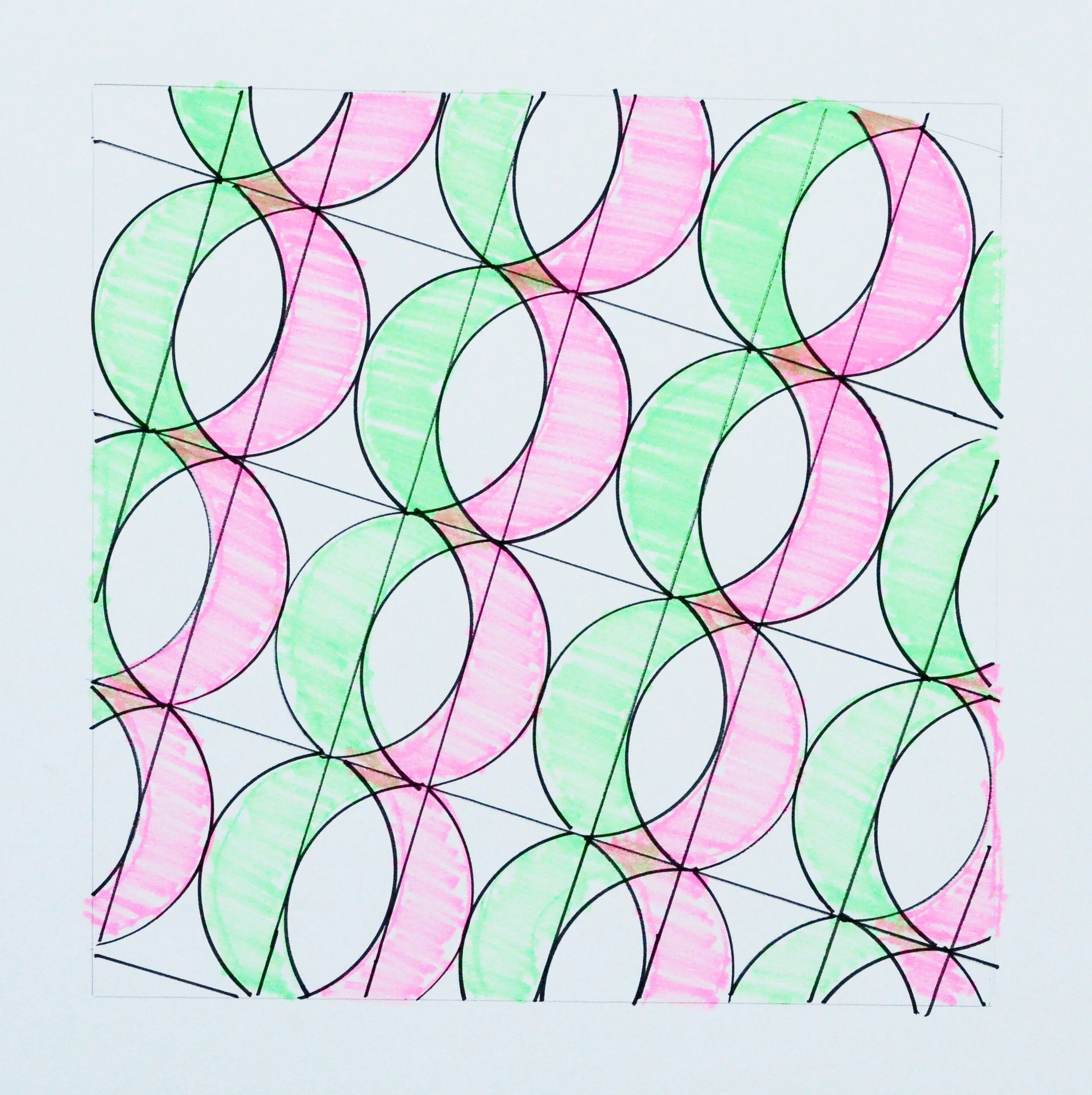  Untitled  Marker on paper  50 x 50 cm  2020     