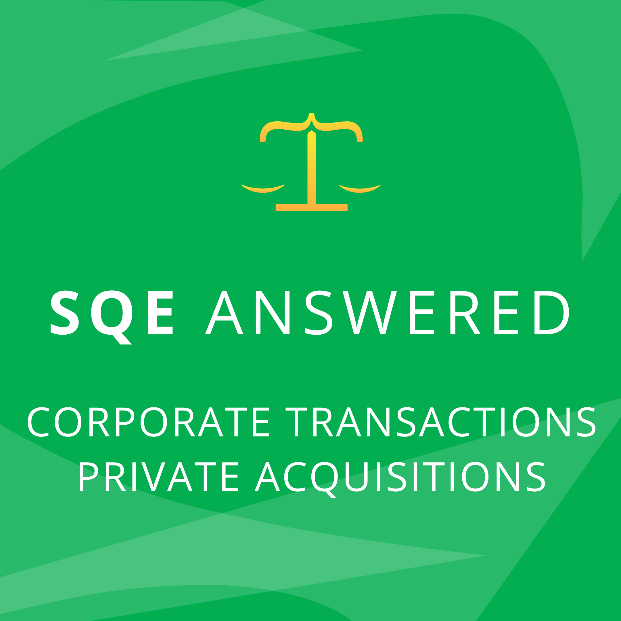 SQE Elective Topics Covered — Law Answered