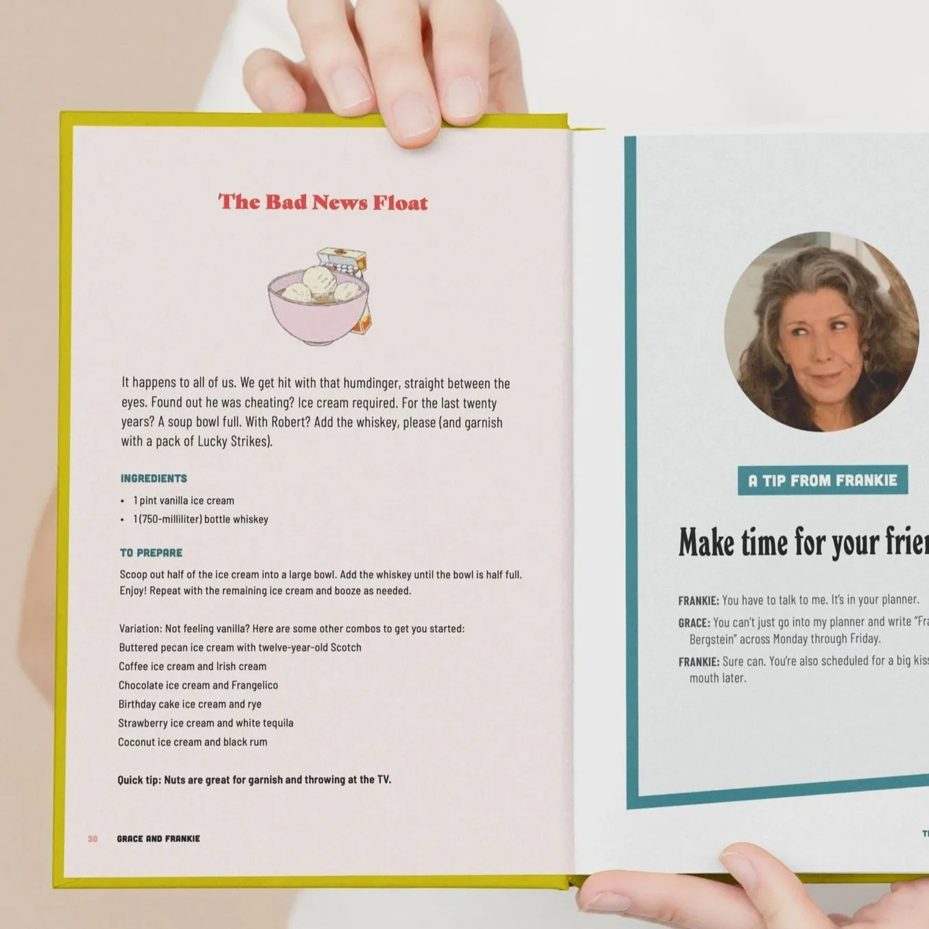 Netflix Grace & Frankie book