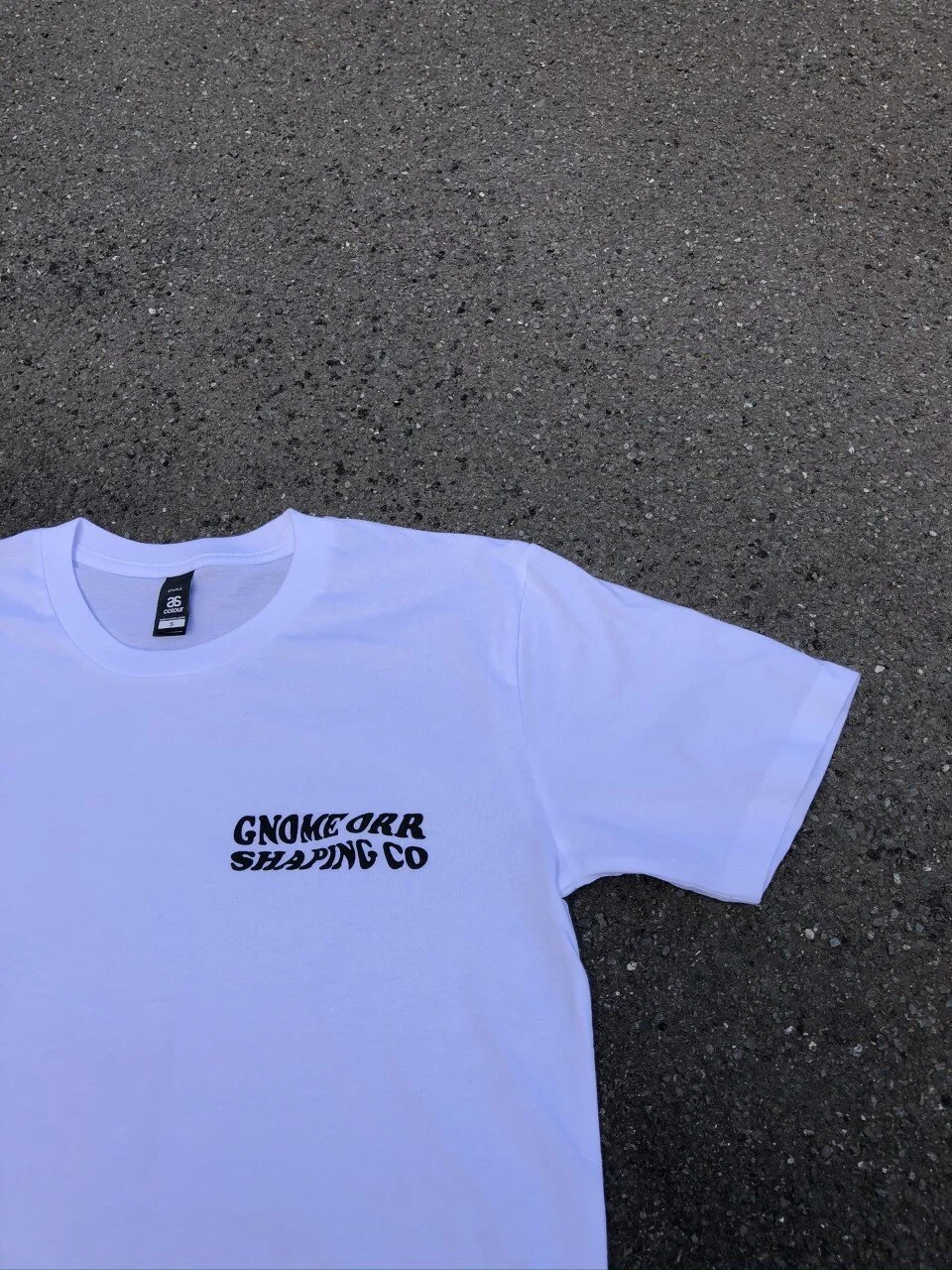 Hippie swirl t-shirt white