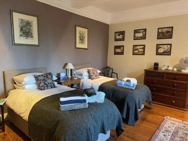 Bedrooms at France retreat in Pignoulet