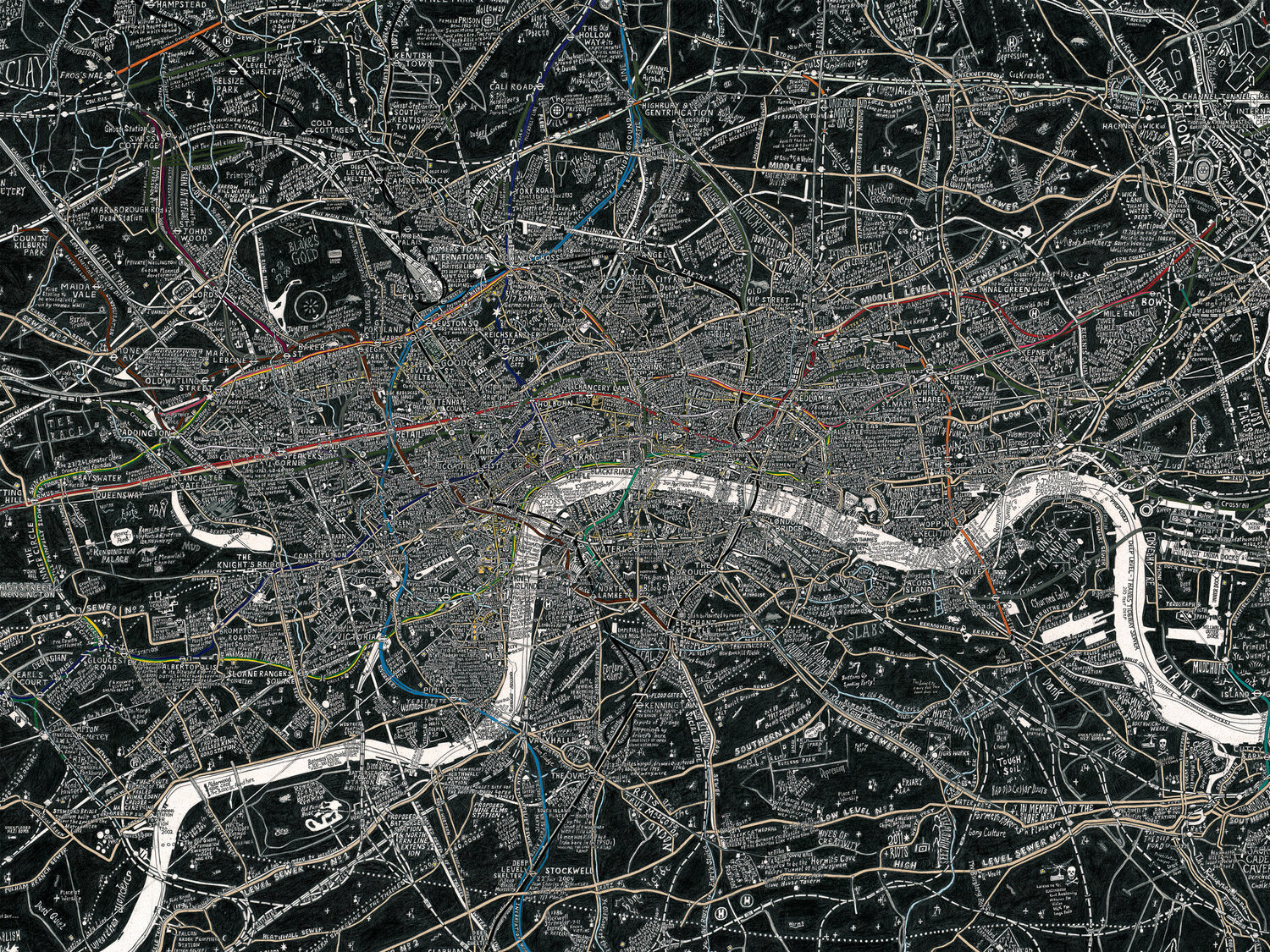 A new piece of the layer-cake is built on top of the old, leaving a piecemeal and multi layered puzzle for us to unravel. In this respect, London is one of the great palimpsests of our time.