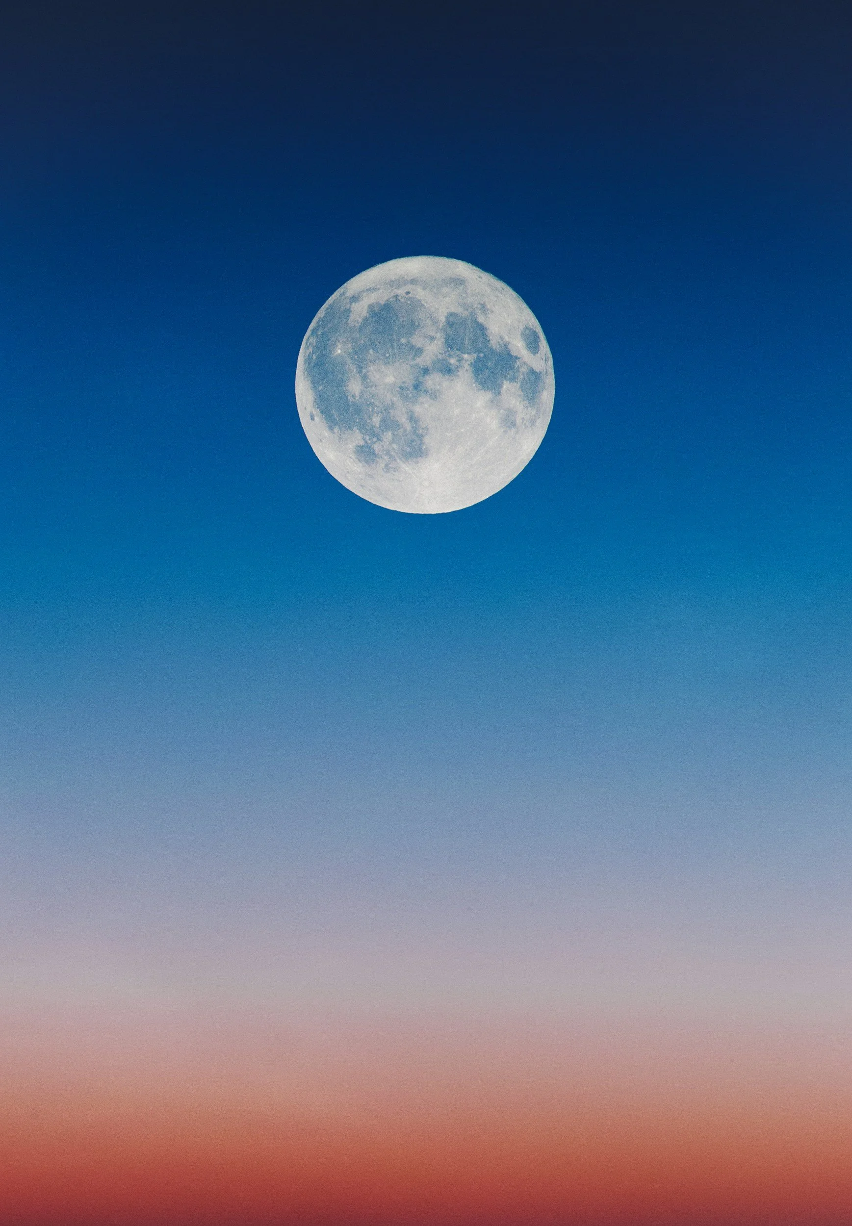 Full Super Blue Moon In Aquarius