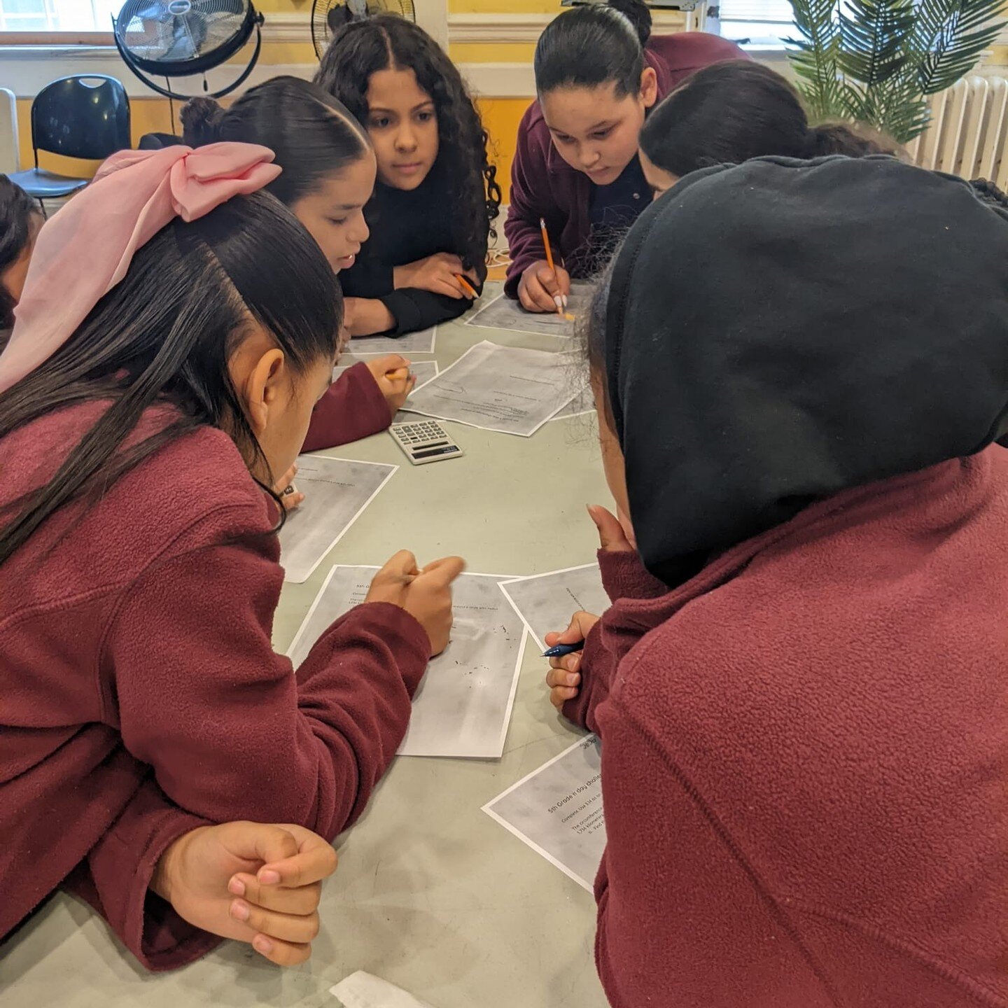 Happy Pi Day! How did you celebrate? At Esperanza our student Math Officers created an activity to celebrate, combining math and FUN. Each grade tackled a challenging math problem and one student per grade who solved the problem correctly, smashed pi