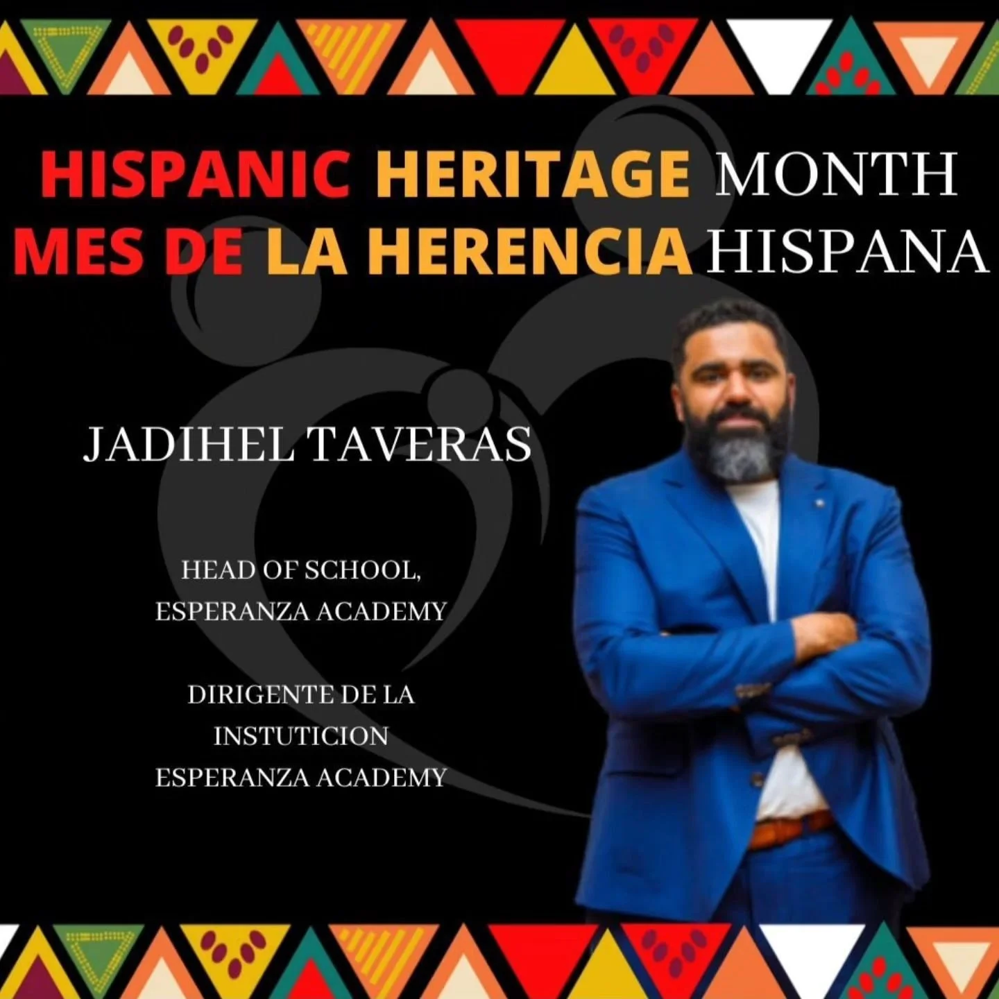 Thank you @glcac_making_a_difference for recognizing our Head of School, Jadi Taveras, for #HispanicHeritageMonth! Read more about Jadi and the other honorees on GLCAC's website at www.glcac.org/hhm.