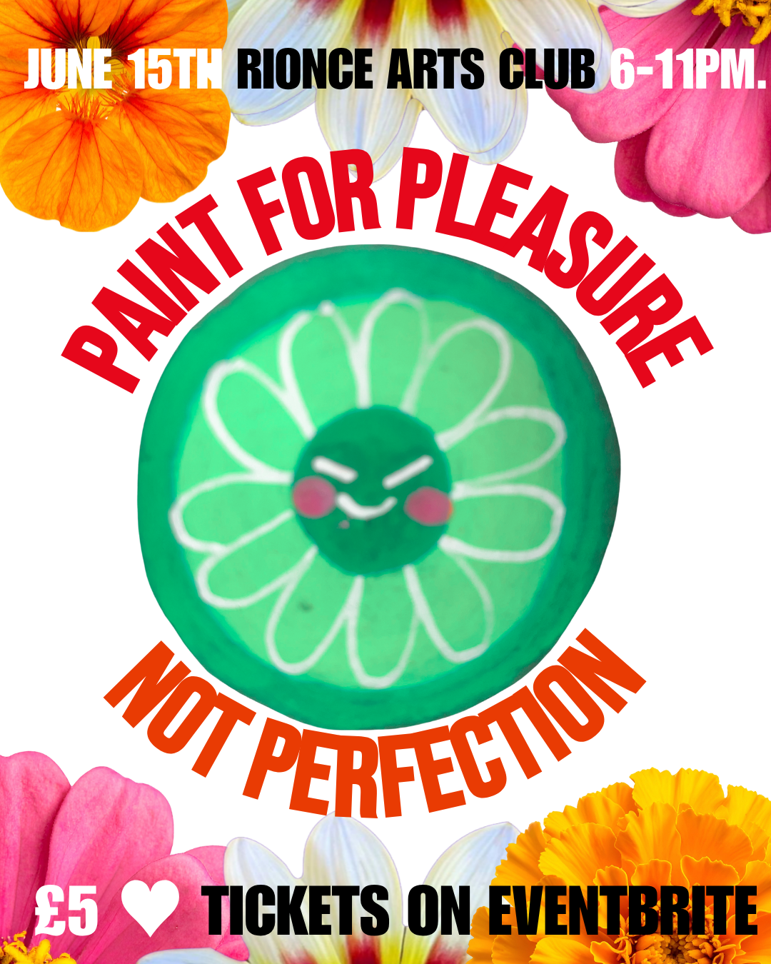 Paint for pleasure not perfection