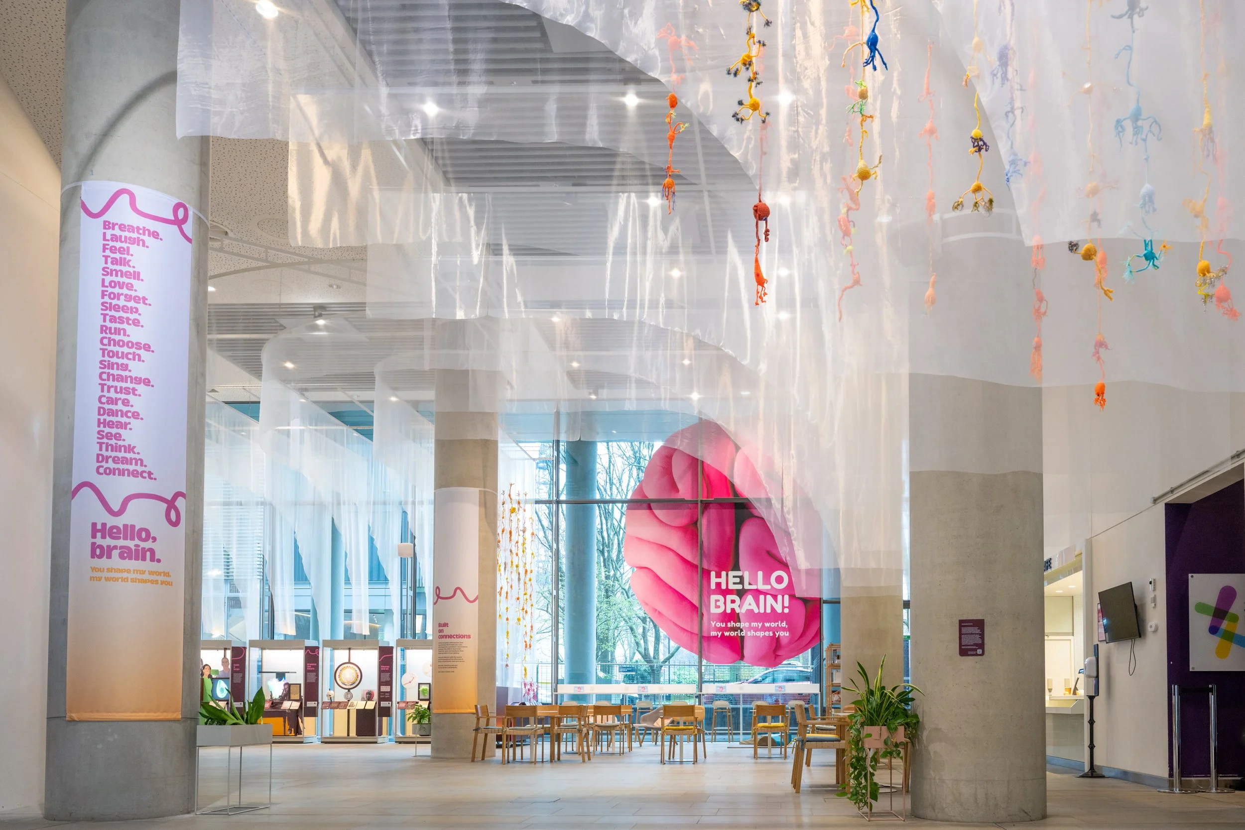Galmstrup_ Francis Crick Institute - Hello Brain _15_Culture / Museum / Heritage / Community / Exhibition – Art - Gallery