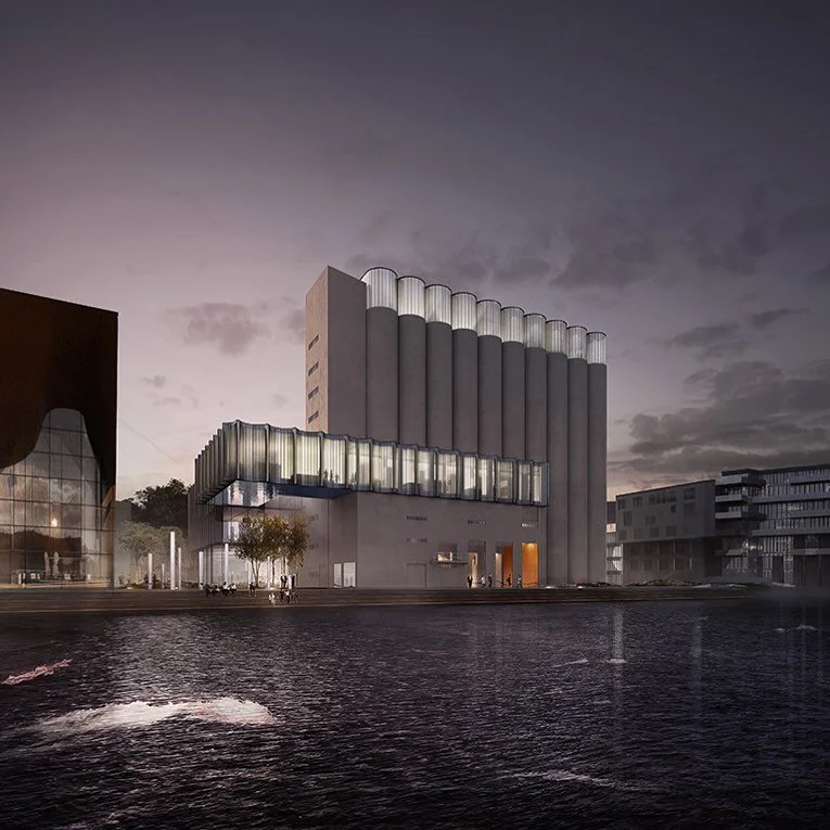 Throwback to the project which sparked the start of Galmstrup Architects - The Artsilo and Cultural Quarter in Kristiansand, Norway. 

We were selected one of five in an open competition to develop the scheme into concept design with our friends from