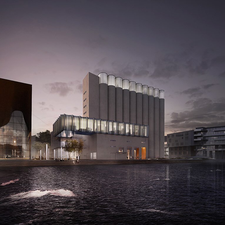 Throwback to the project which sparked the start of Galmstrup Architects - The Artsilo and Cultural Quarter in Kristiansand, Norway. 

We were selected one of five in an open competition to develop the scheme into concept design with our friends from