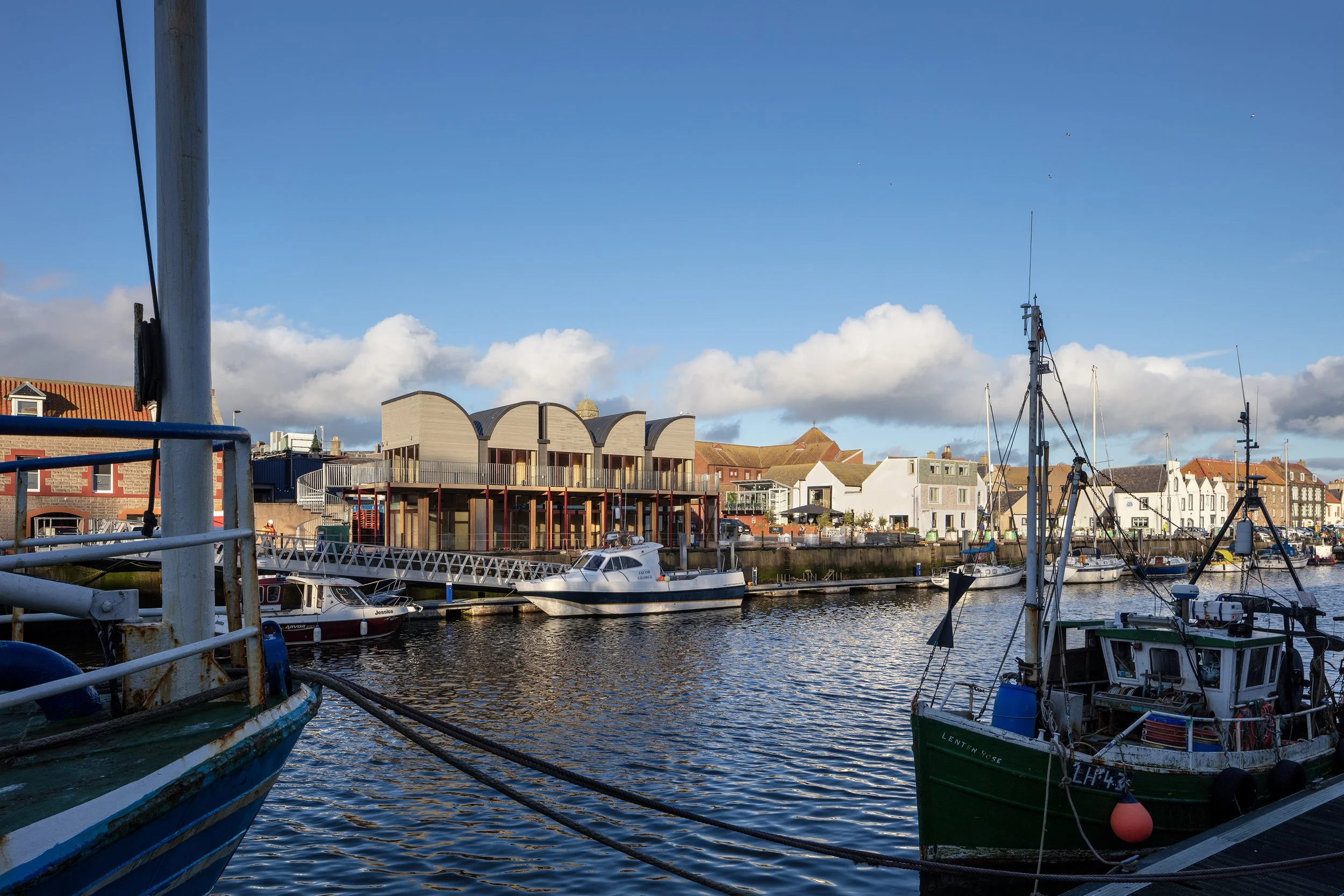 Galmstrup_ Eyemouth Pavilions_7_Culture / Museum / Heritage / Community / Exhibition – Materiality / Sustainable