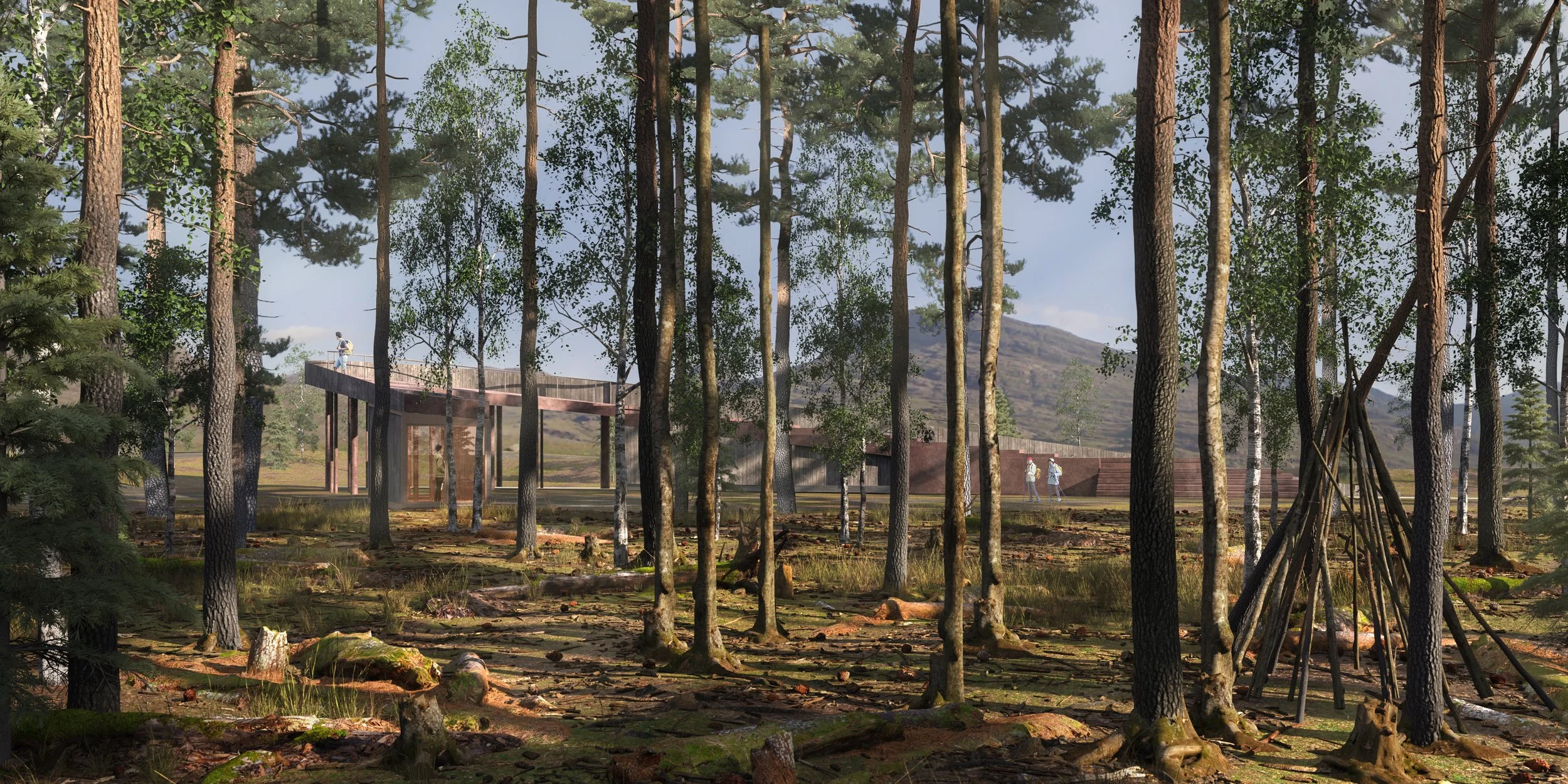 Galmstrup_ Torridon Gateway_118_Culture / Museum / Heritage / Community / Exhibition – Materiality / Sustainable