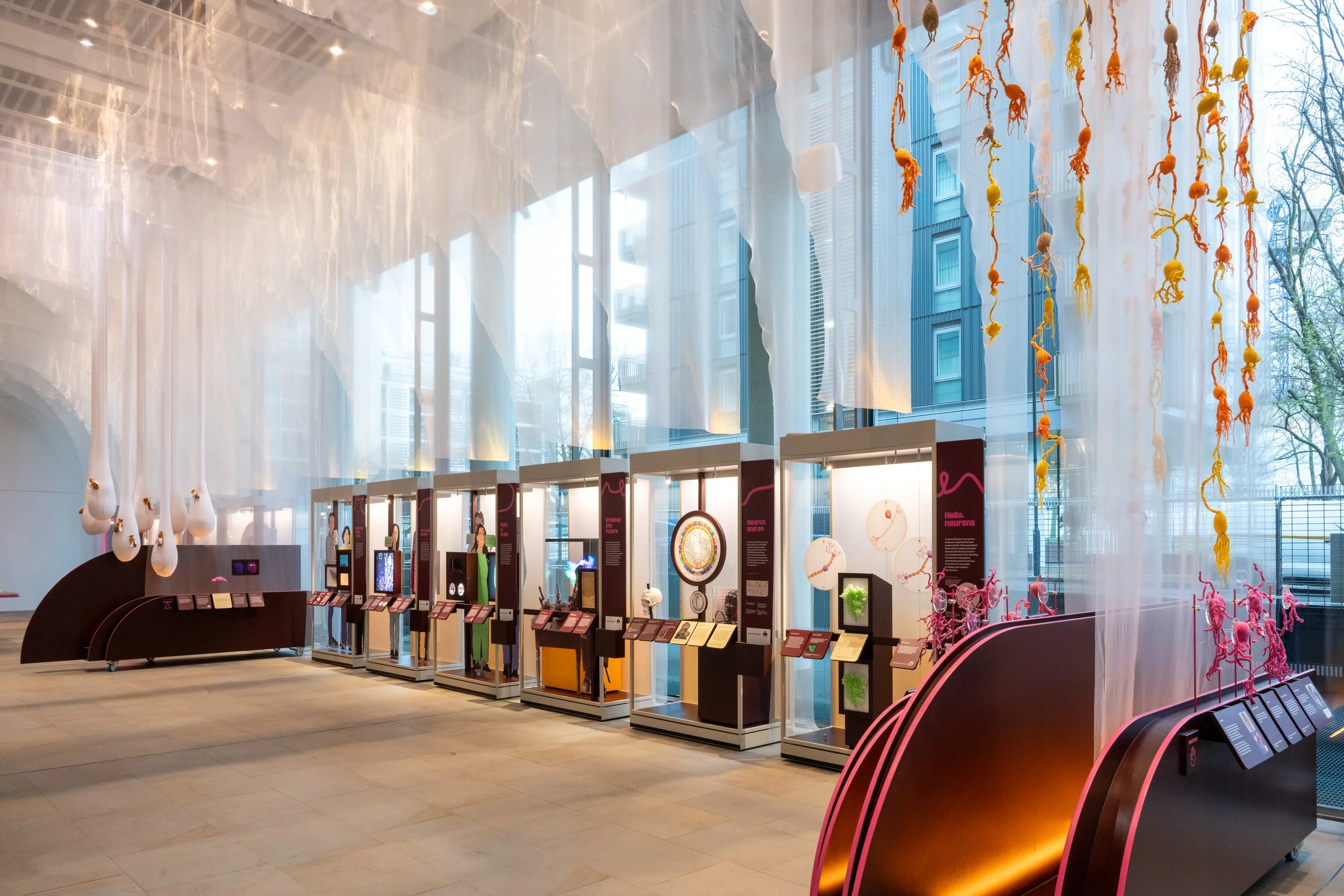 Galmstrup Francis Crick Institute - Hello Brain 128_Culture / Museum / Heritage / Community / Exhibition – Art - Gallery