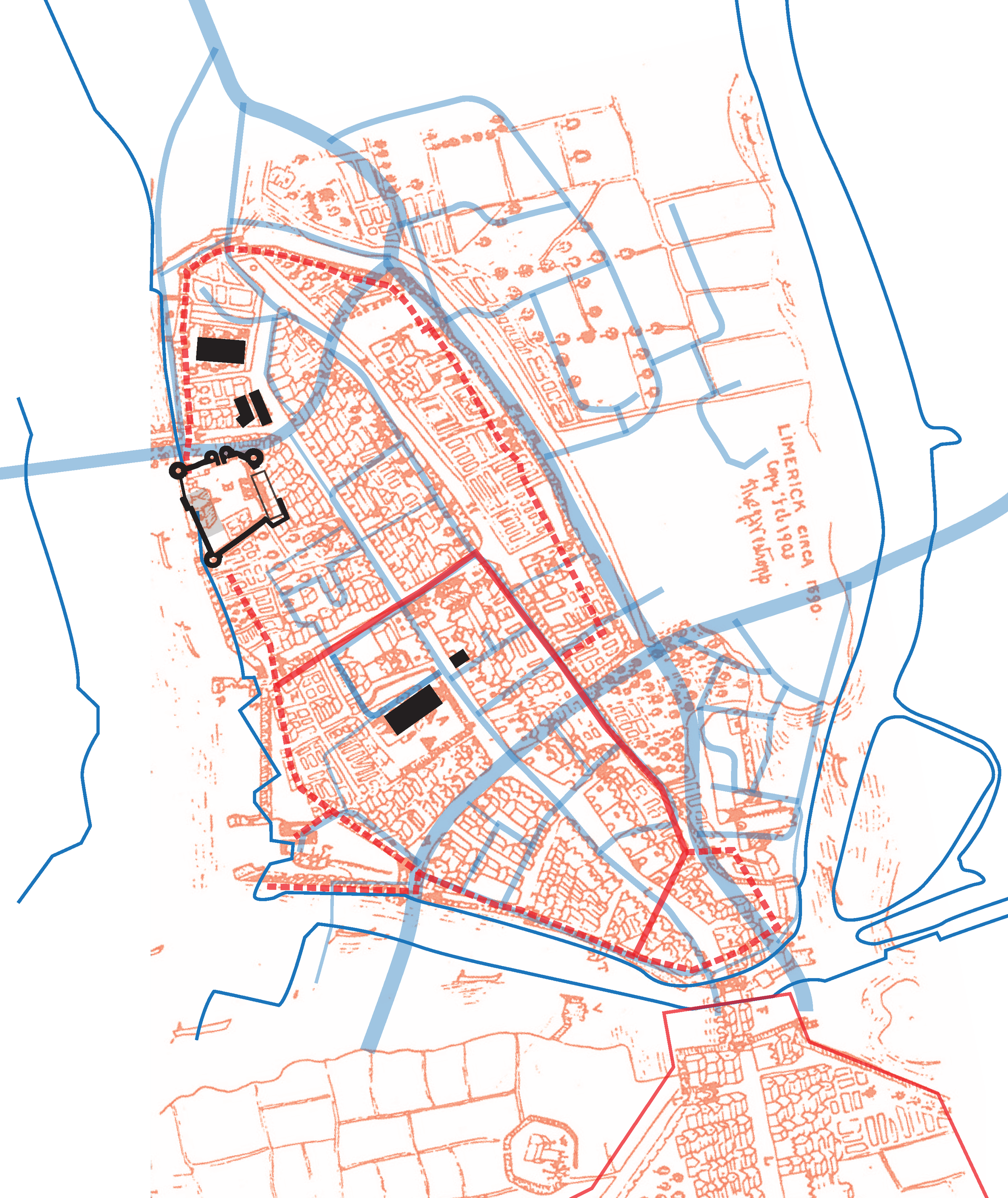 Galmstrup Limerick Walled Town Masterplan_192_Culture / Museum / Heritage / Community / Exhibition - Masterplan