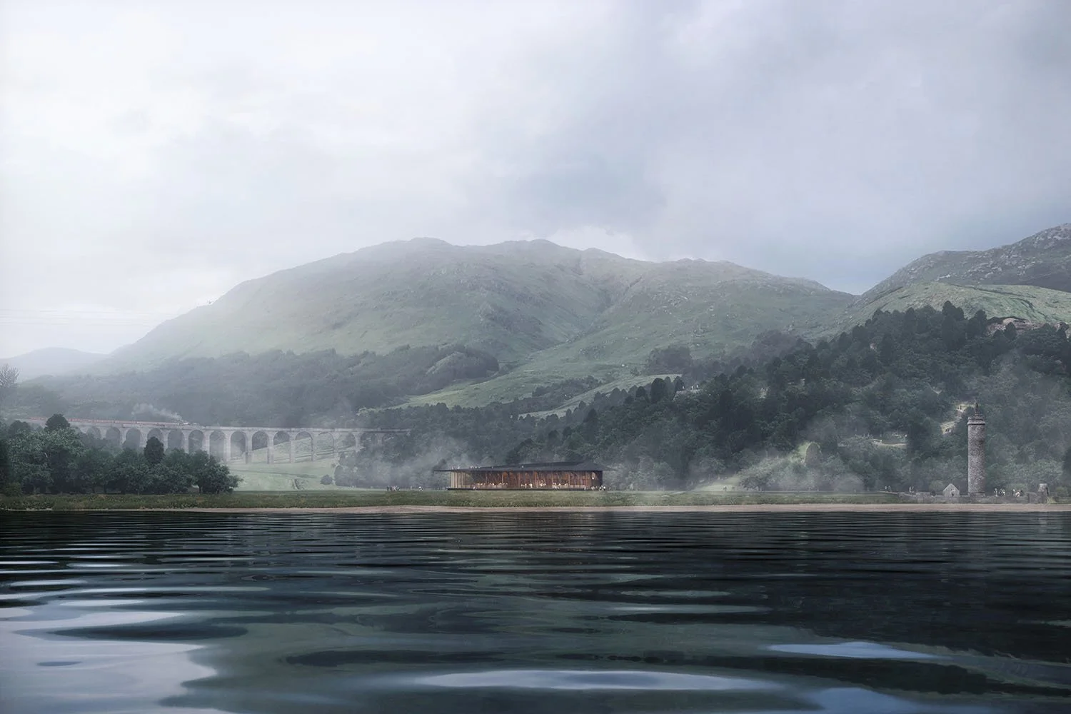 Galmstrup_ Glenfinnan Visitor Centre_13_Culture / Museum / Heritage / Community / Exhibition – Materiality / Sustainable