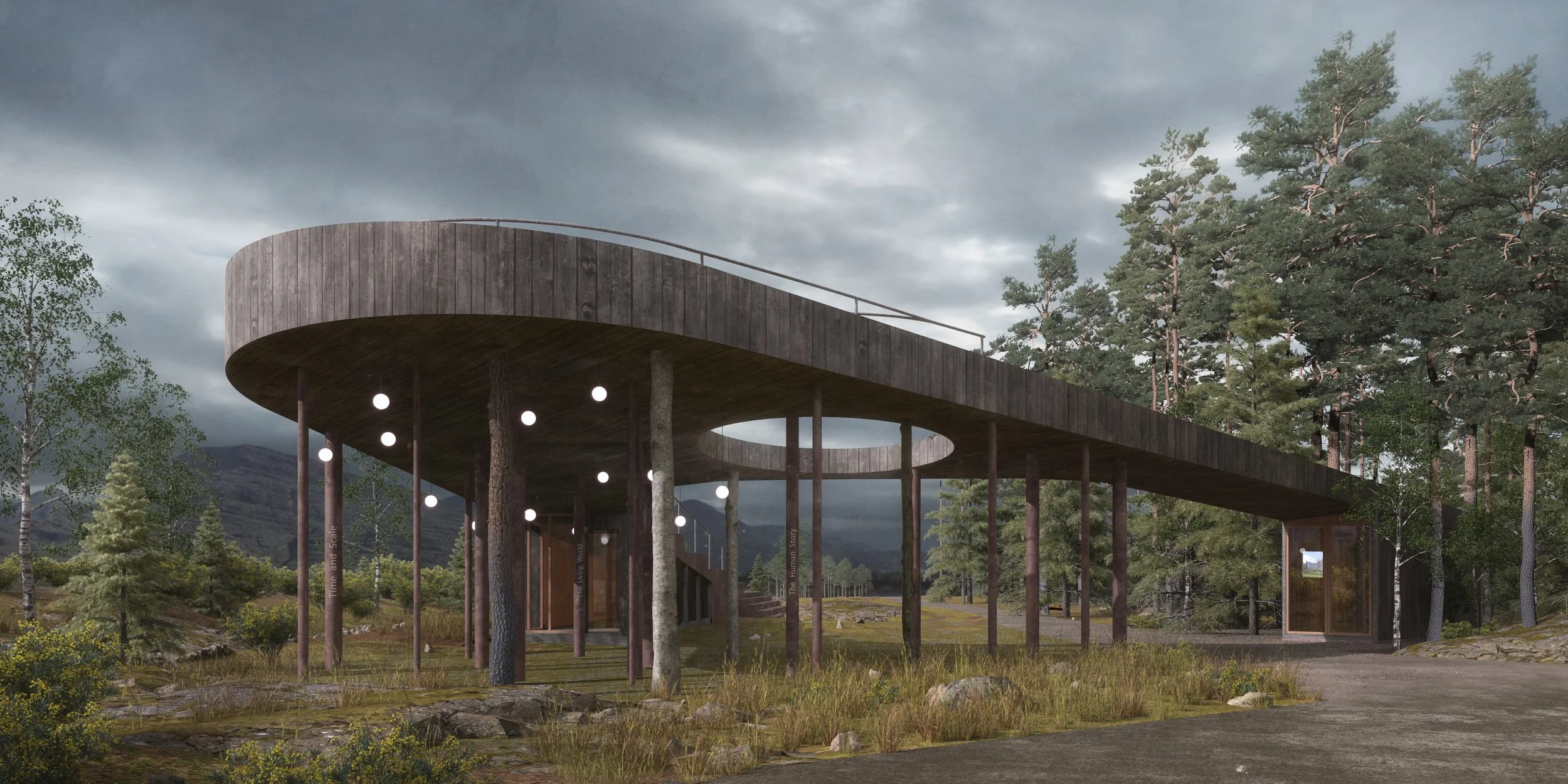 Galmstrup_ Torridon Gateway_115_Culture / Museum / Heritage / Community / Exhibition – Materiality / Sustainable