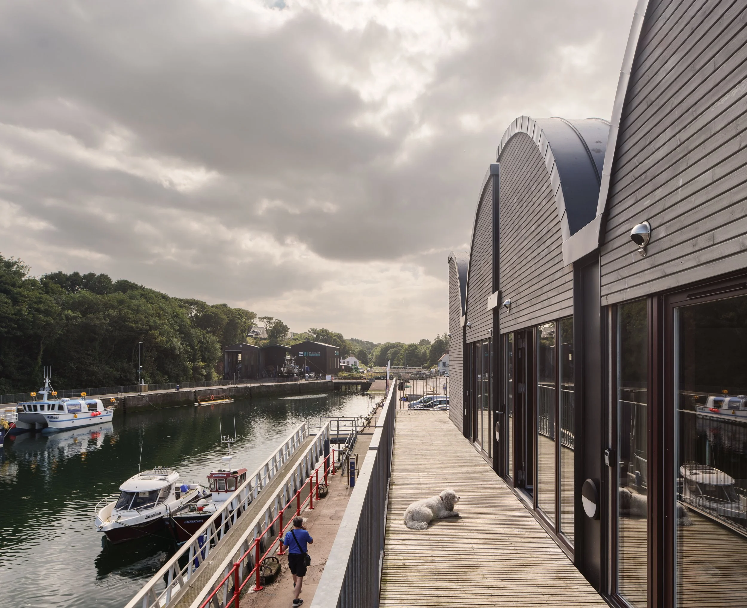 Galmstrup_ Eyemouth Pavilions_47_Culture / Museum / Heritage / Community / Exhibition – Materiality / Sustainable