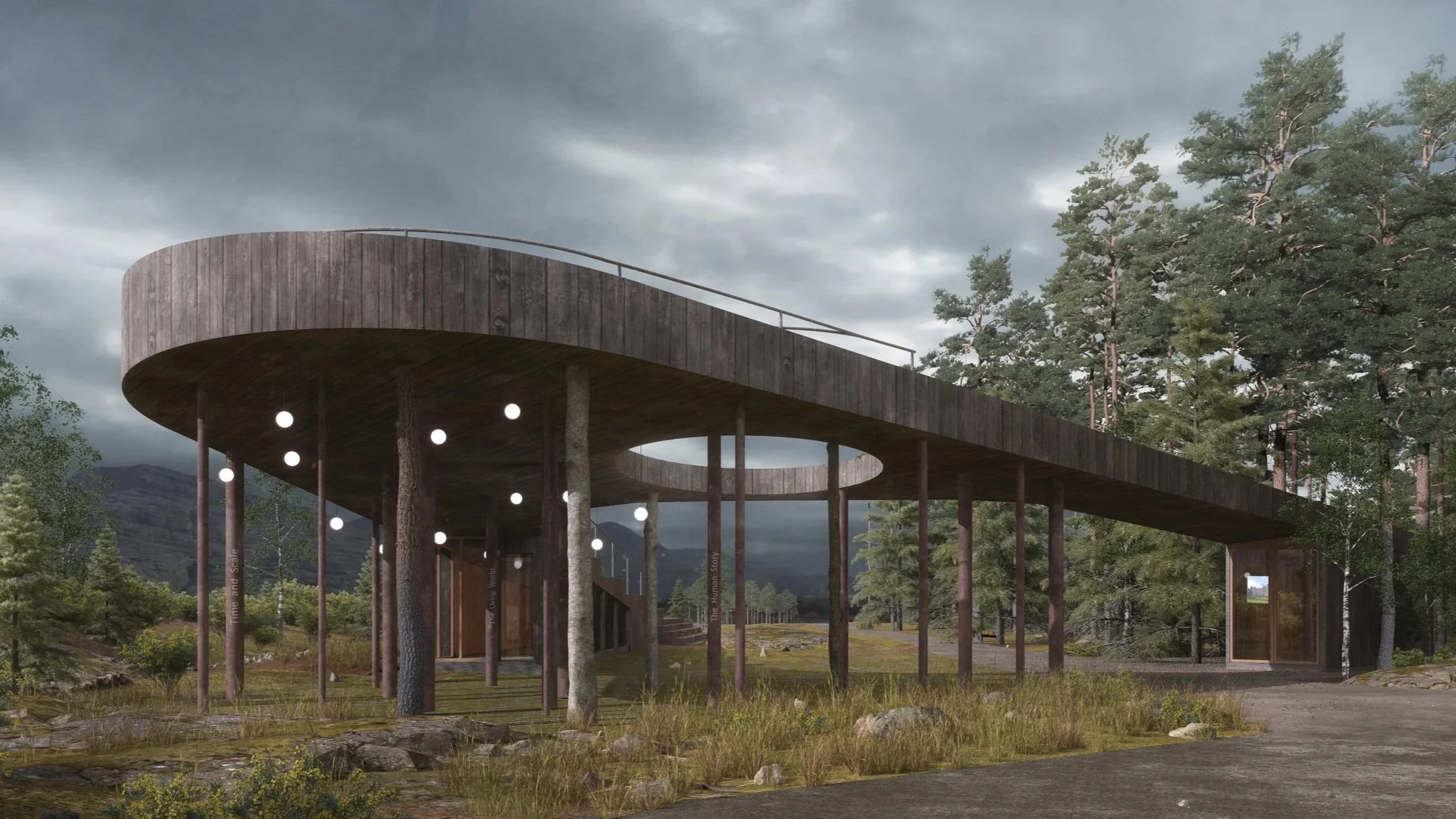 Galmstrup_ Torridon Gateway_22_Culture / Museum / Heritage / Community / Exhibition – Materiality / Sustainable