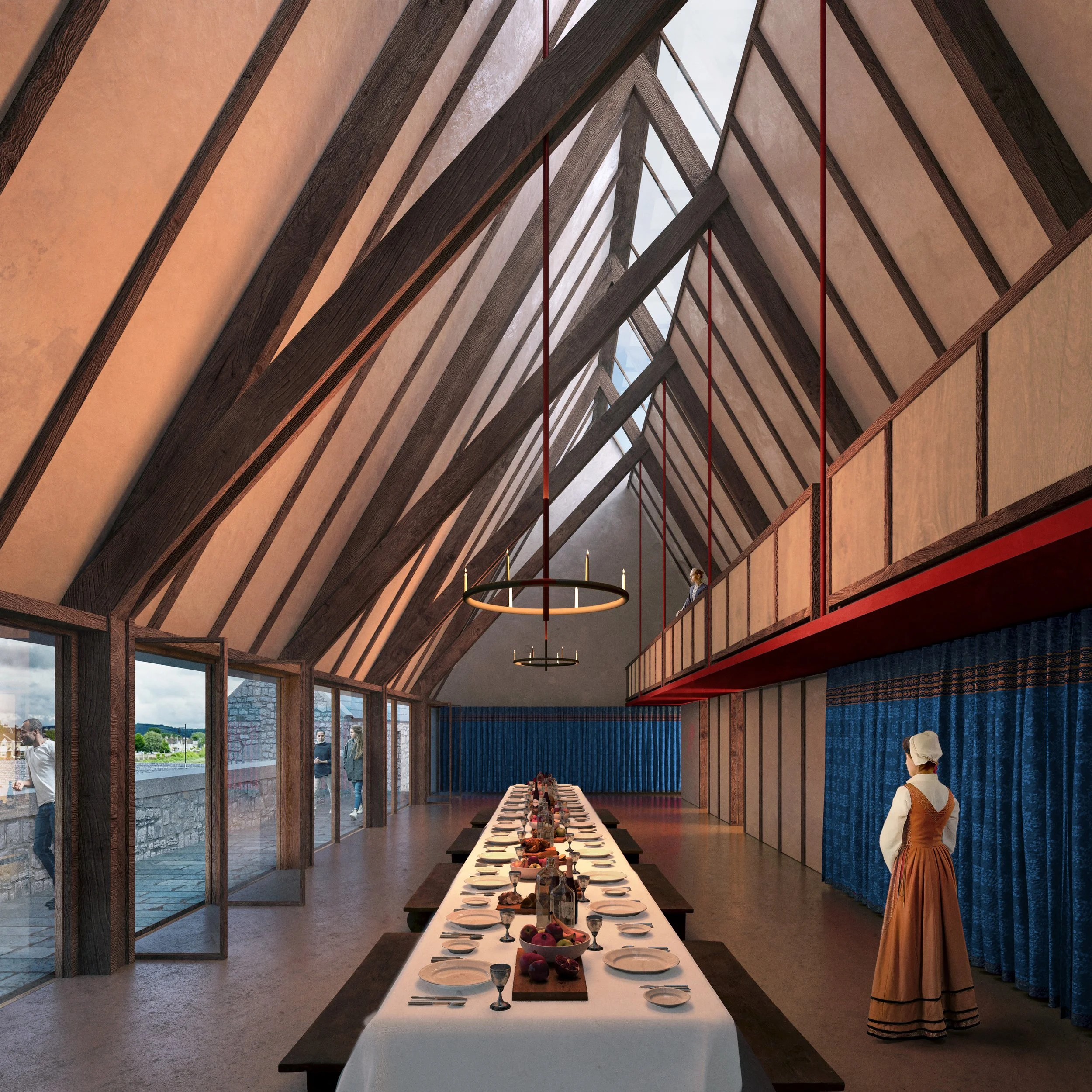 Galmstrup_King John’s Castle_32_Culture / Museum / Heritage / Community / Exhibition – Masterplan