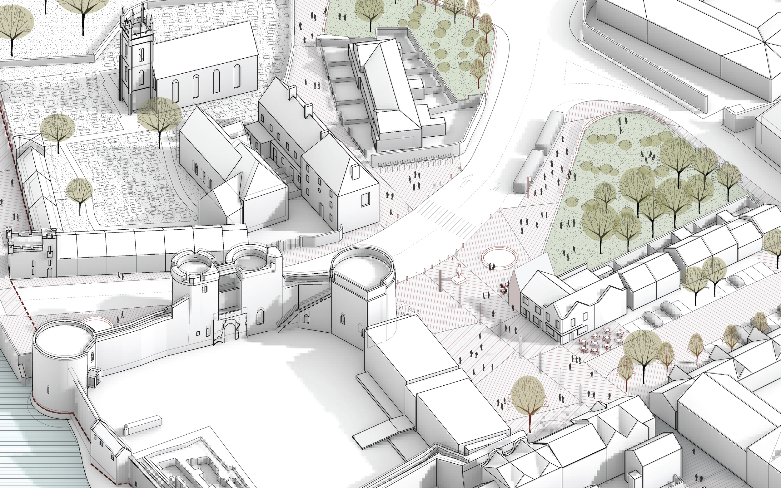 Galmstrup Limerick Walled Town Masterplan_197_Culture / Museum / Heritage / Community / Exhibition - Masterplan