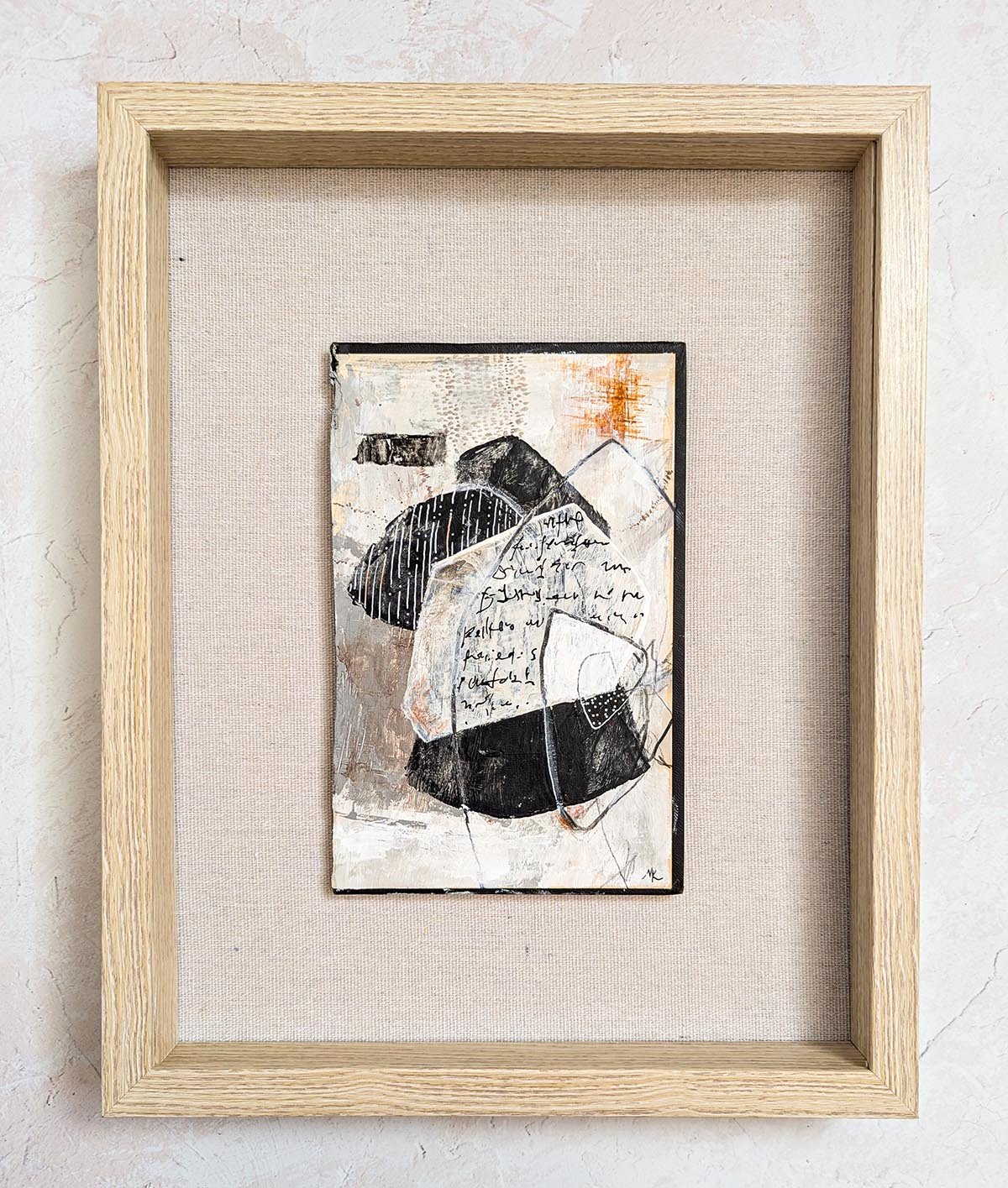 Organizing Thoughts 14"x11" (framed)