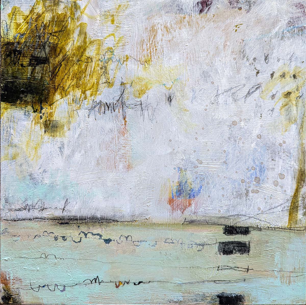 The Space Between Things 10"x10"