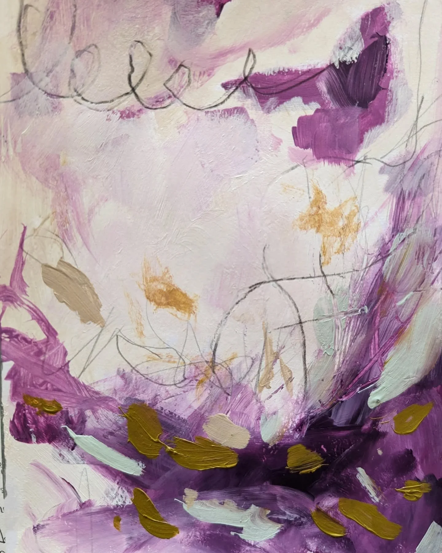 Just playing in my art journal and trying out new colors.

Art journal, Painting, Warmup exercise, Color study, Purple painting