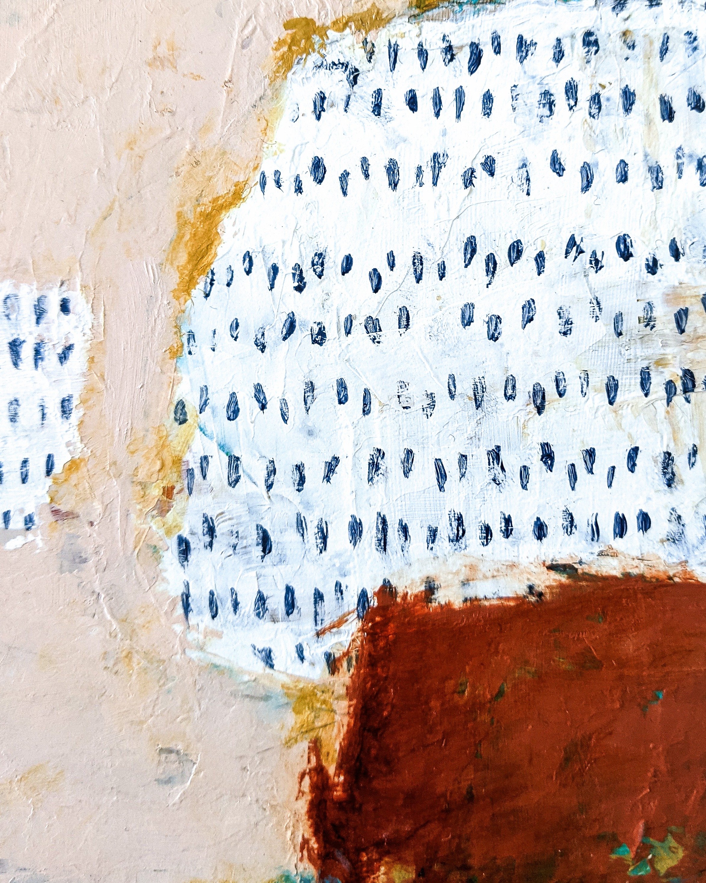 These are bits of a painting that has sold, but I'm looking at photos of older work and finding things that excite me all over again about it. I love doing that - zooming in on areas of something I've previously painted and finding new inspiration.

