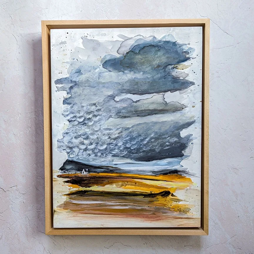 Backside Of The Storm 12 x 9 (framed)