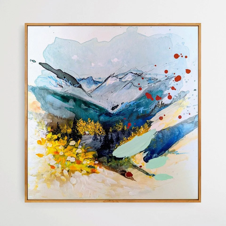 Seclusion 12x12 (framed)