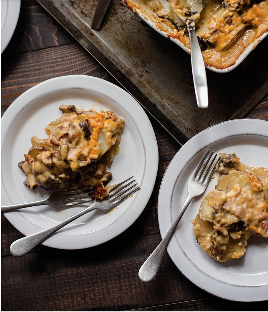 Healthy Au Gratin Potatoes