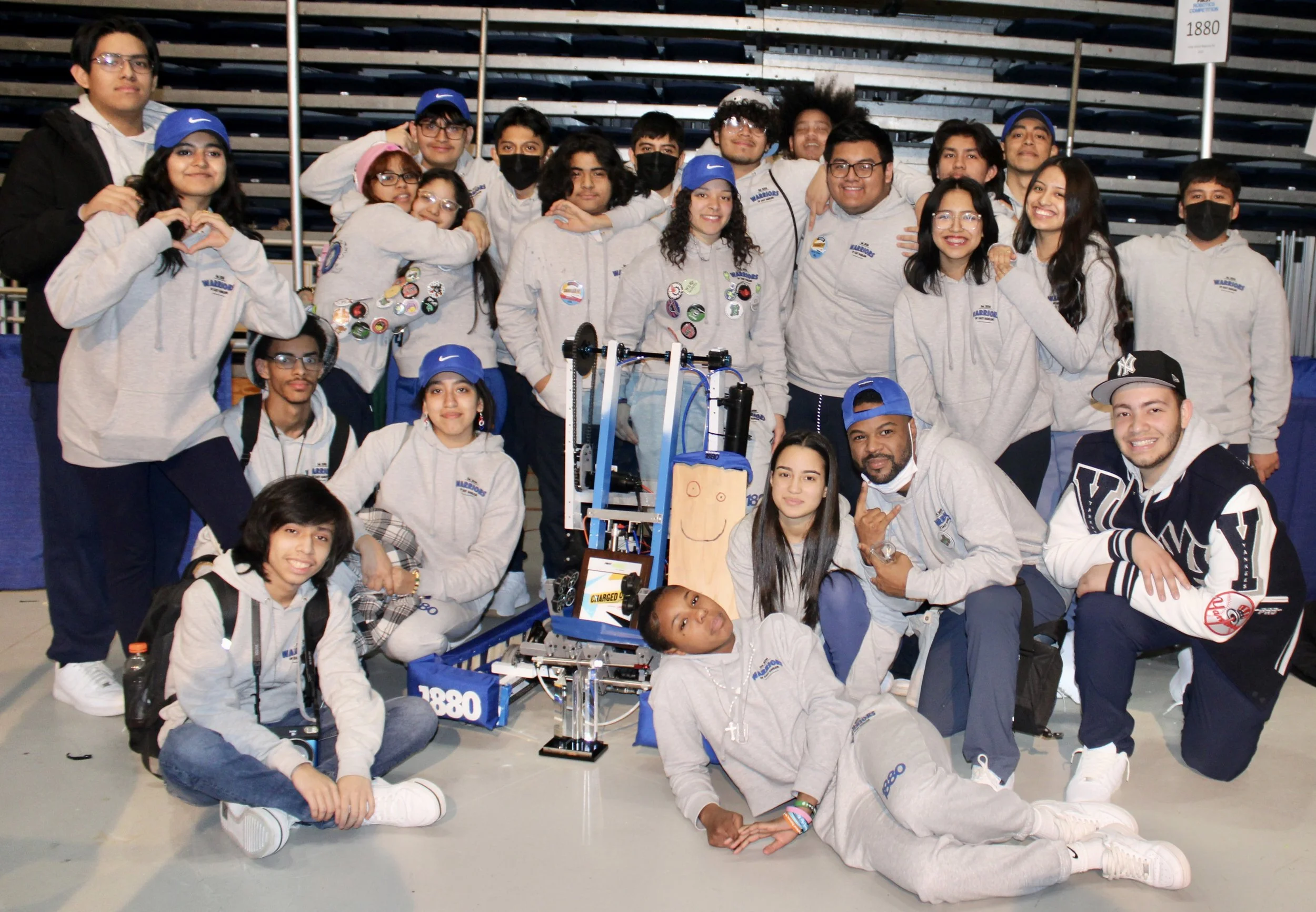 The 1880 Warriors Robotics Team of East Harlem Tutorial Program Secures a Coveted Spot at the World Championship Competition&nbsp;