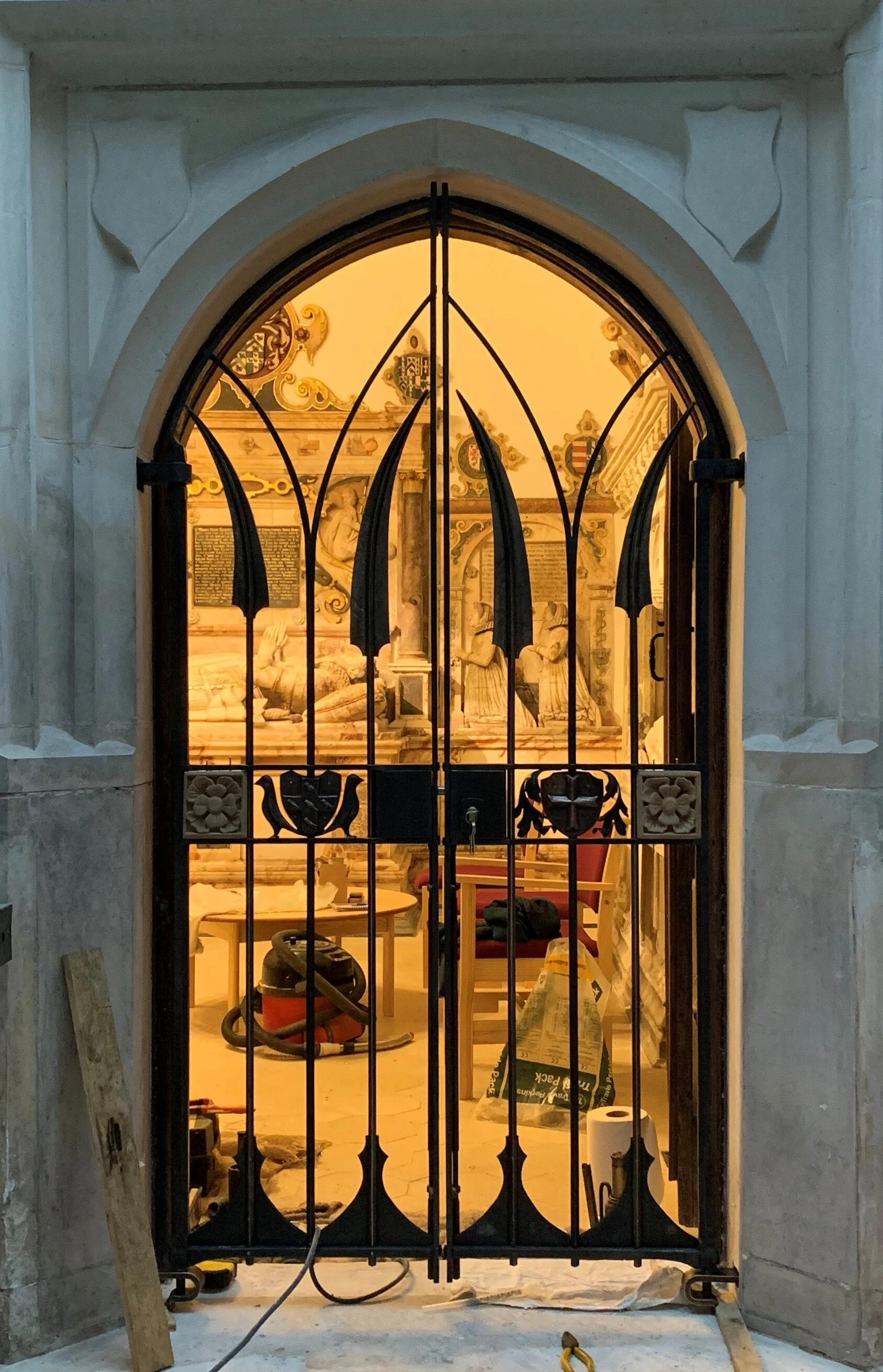 Loseley Chapel Gates and Railings