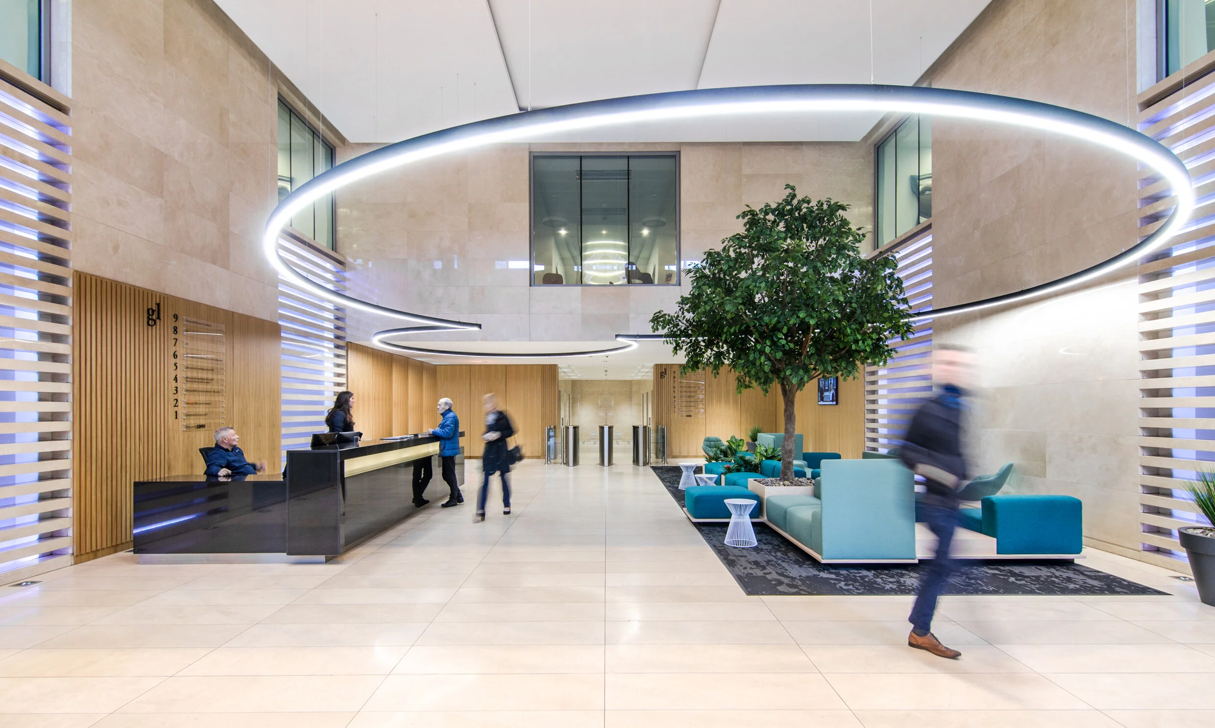 G1 Building Reception