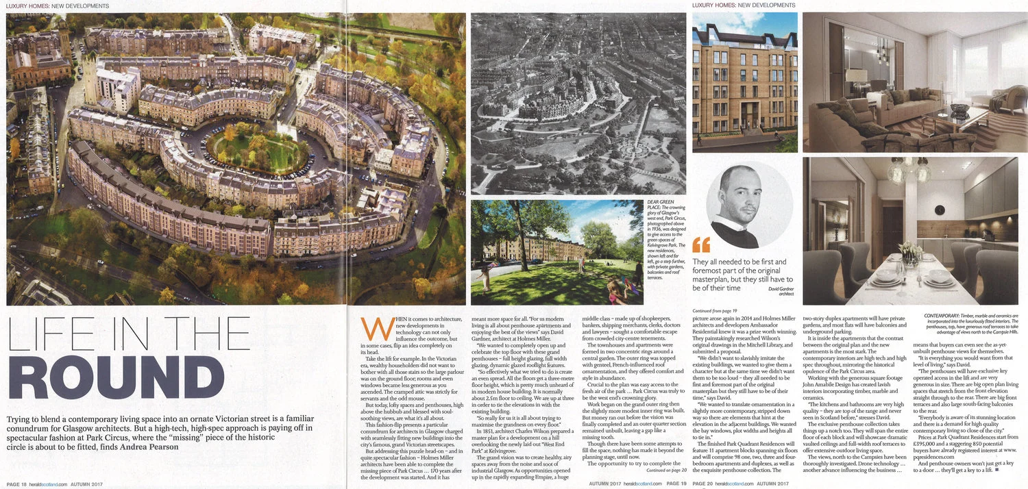 Park Quadrant Residences | Life in the Round