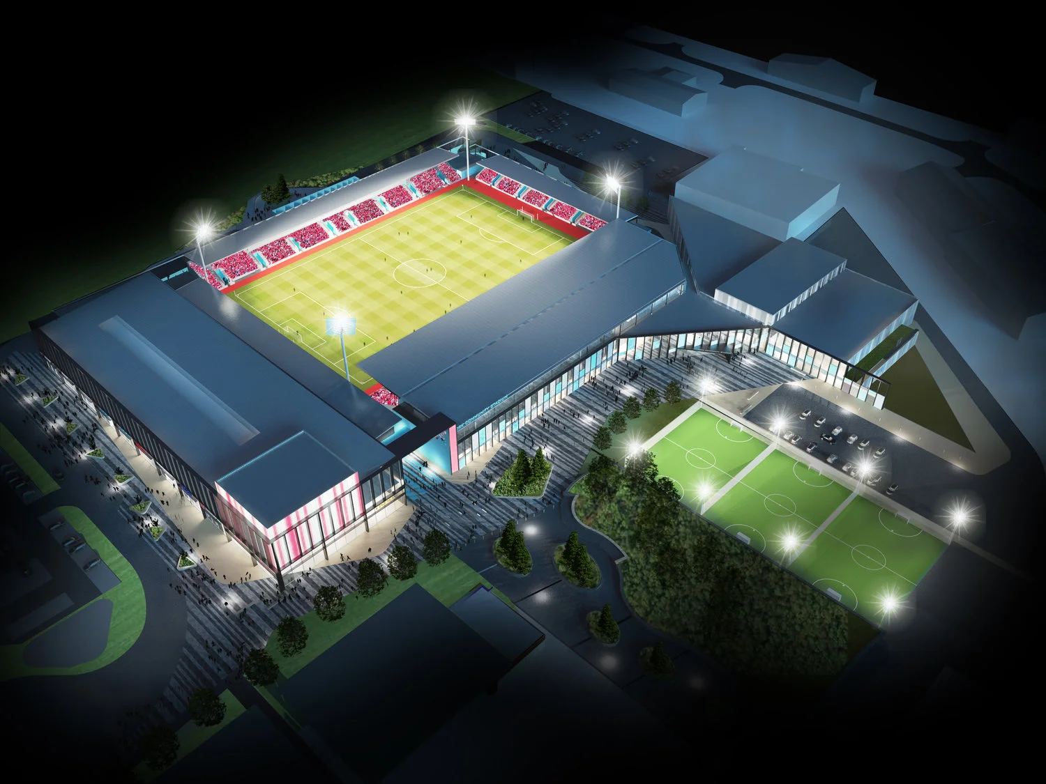 Important milestone for York Community Stadium