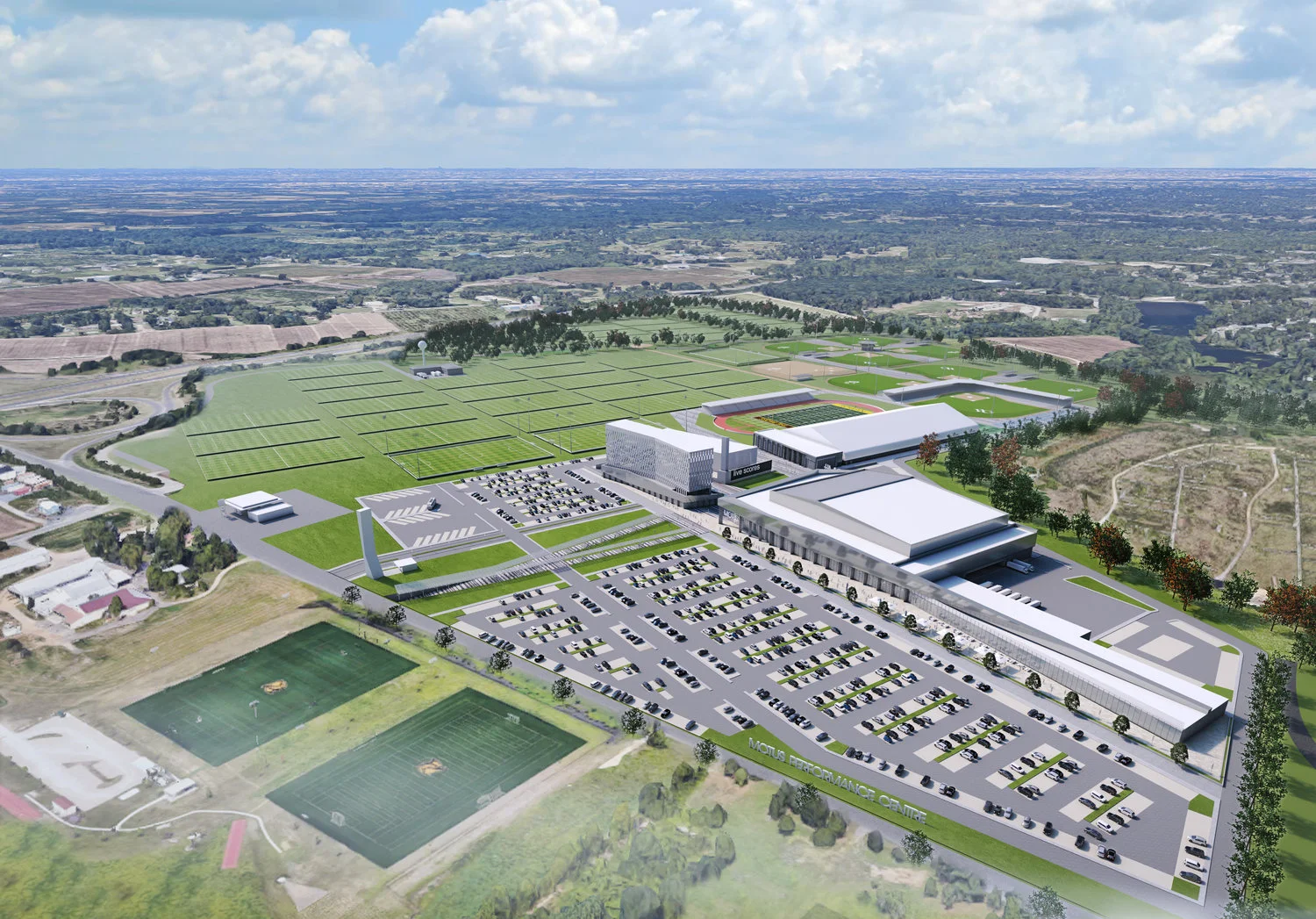 Major Athletic Complex for Rowan University, USA